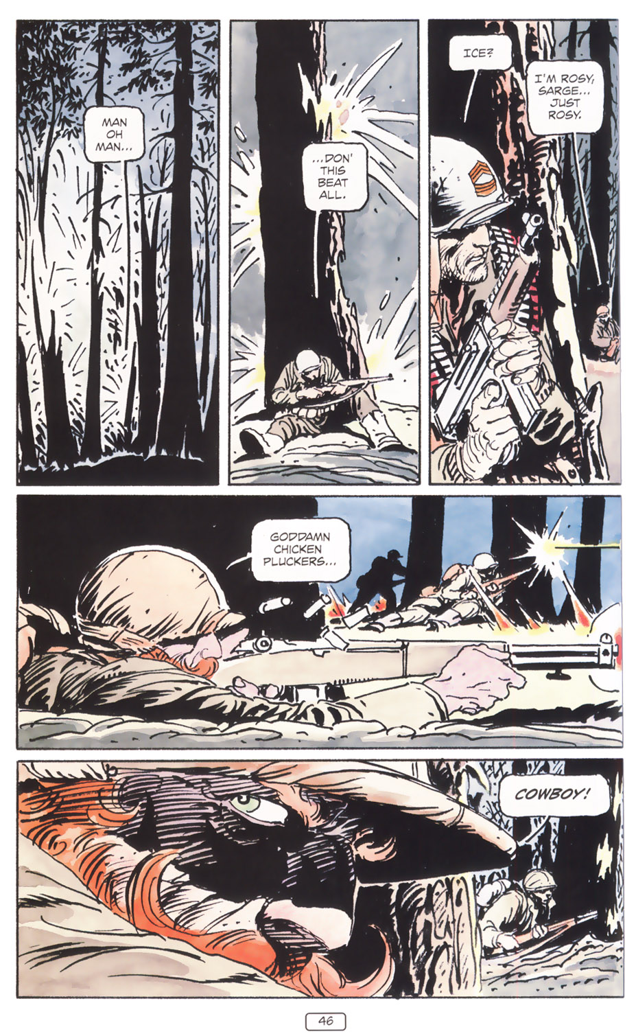 Read online Sgt. Rock: Between Hell & A Hard Place comic -  Issue # TPB - 52