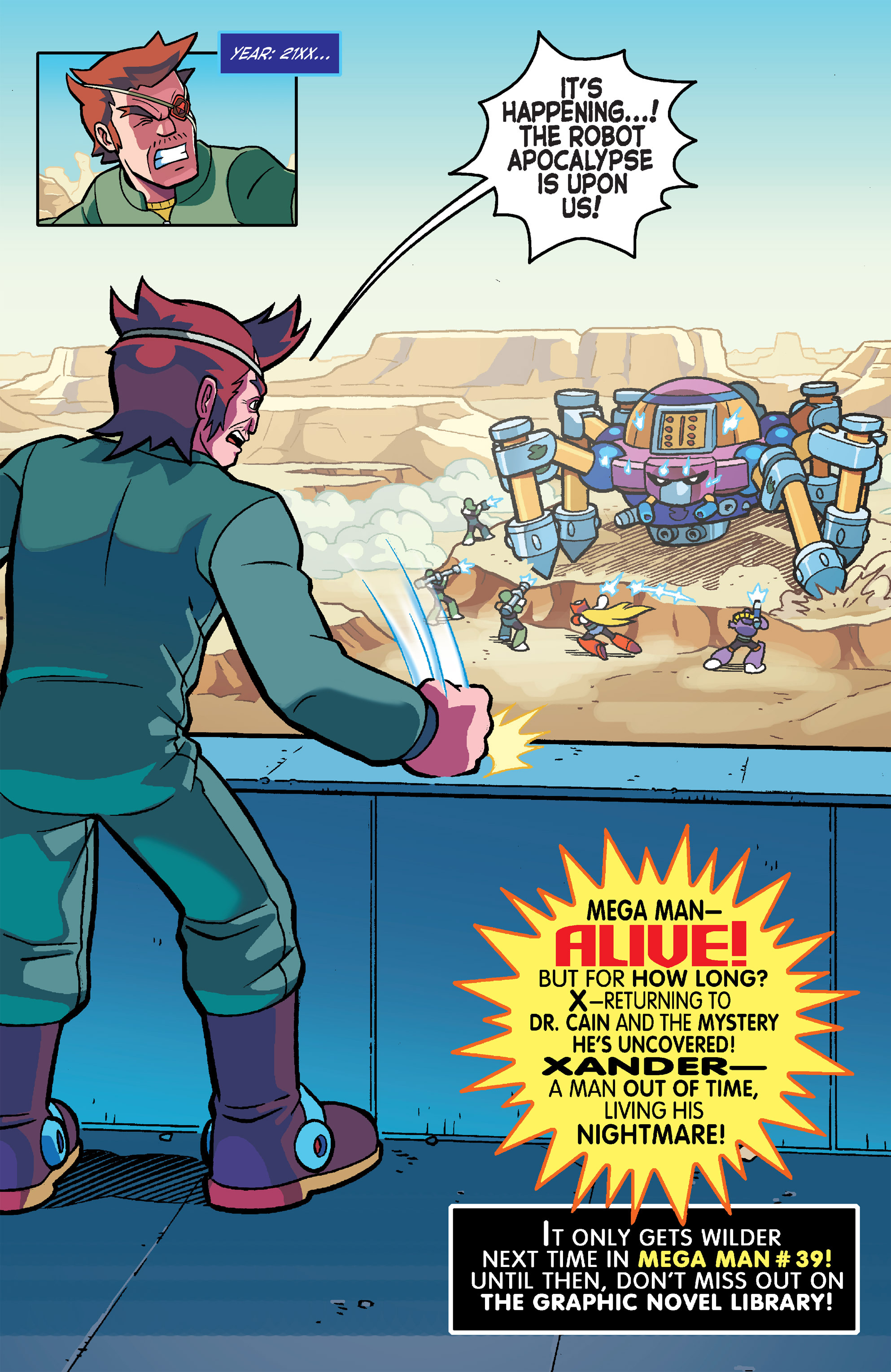 Read online Mega Man comic -  Issue #38 - 23