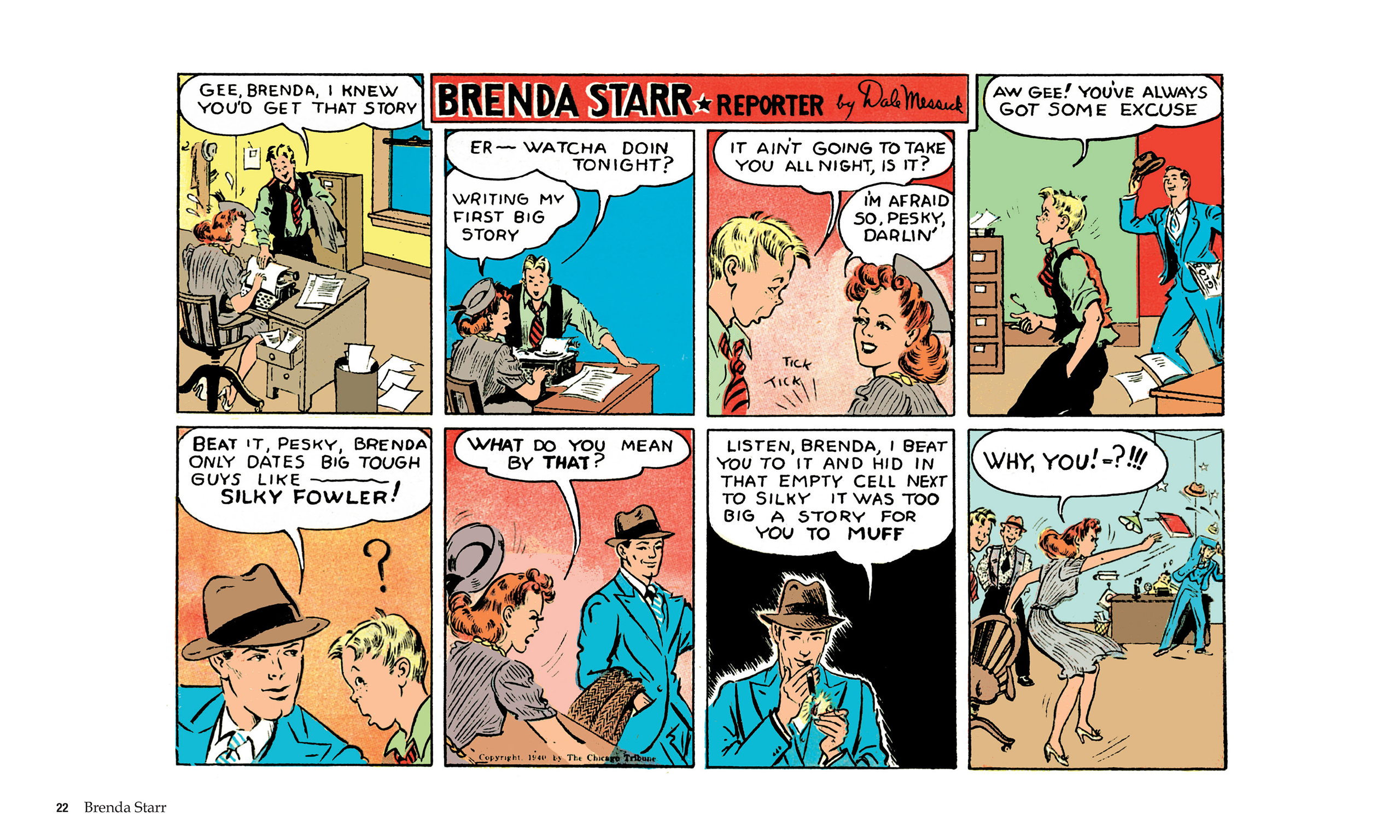 Read online Brenda Starr, Reporter: The Collected Dailies and Sundays comic -  Issue # TPB (Part 1) - 23