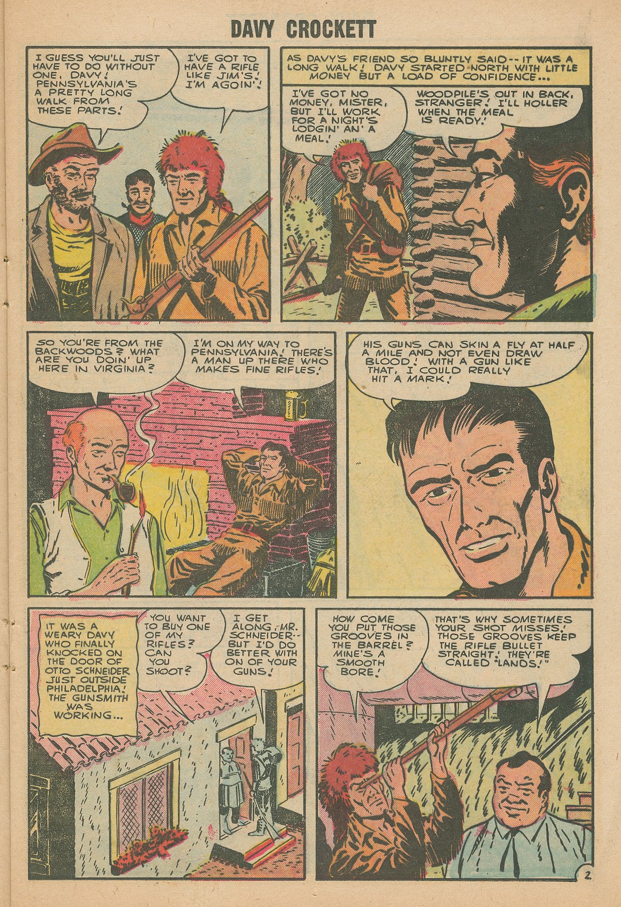 Read online Davy Crockett comic -  Issue #2 - 13