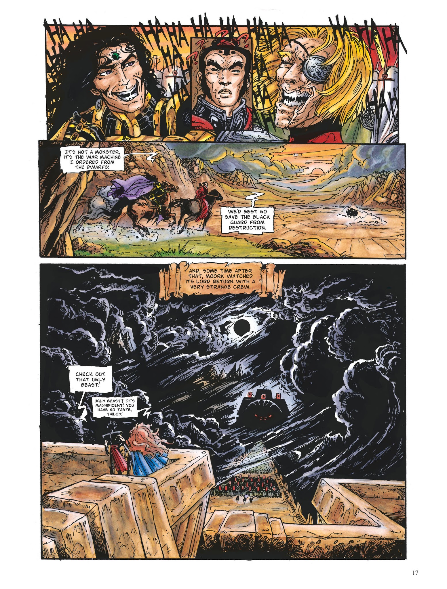 Read online The Black Moon Chronicles comic -  Issue #9 - 15