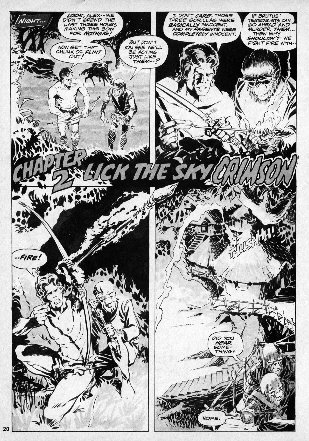Read online Planet of the Apes comic -  Issue #2 - 19