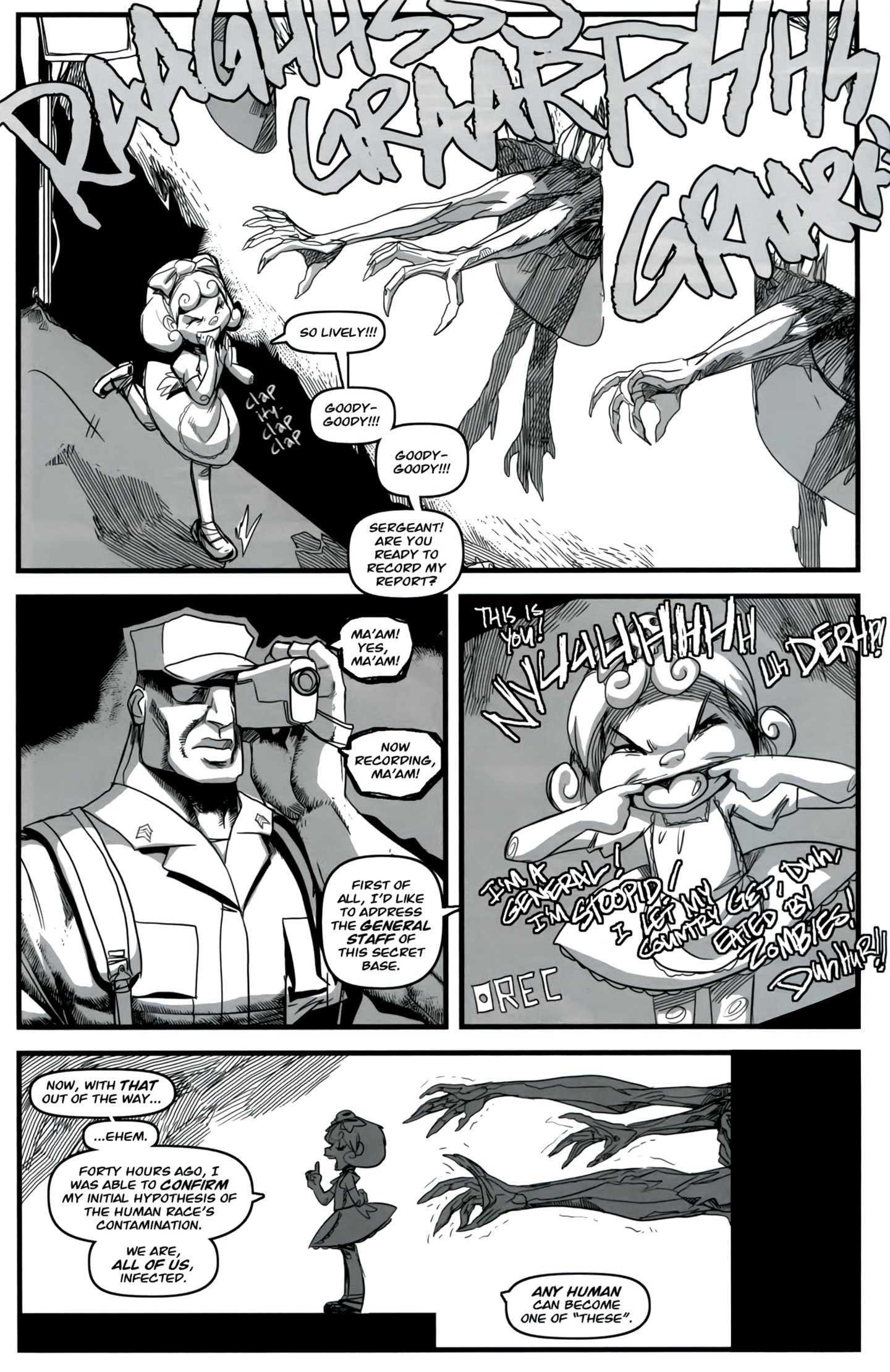 Read online The Littlest Zombie comic -  Issue #2 - 9