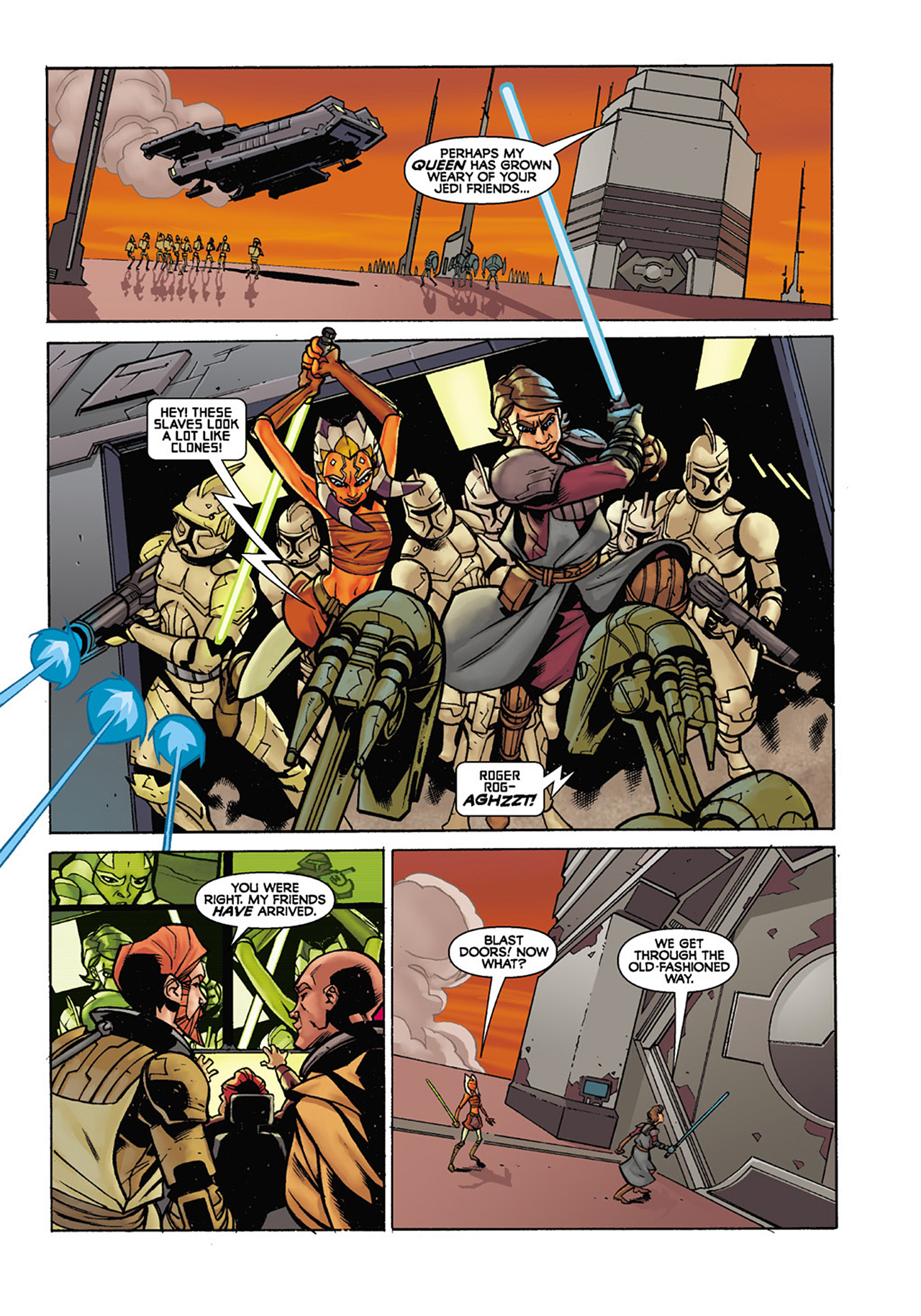 Read online Star Wars: The Clone Wars comic -  Issue #6 - 6