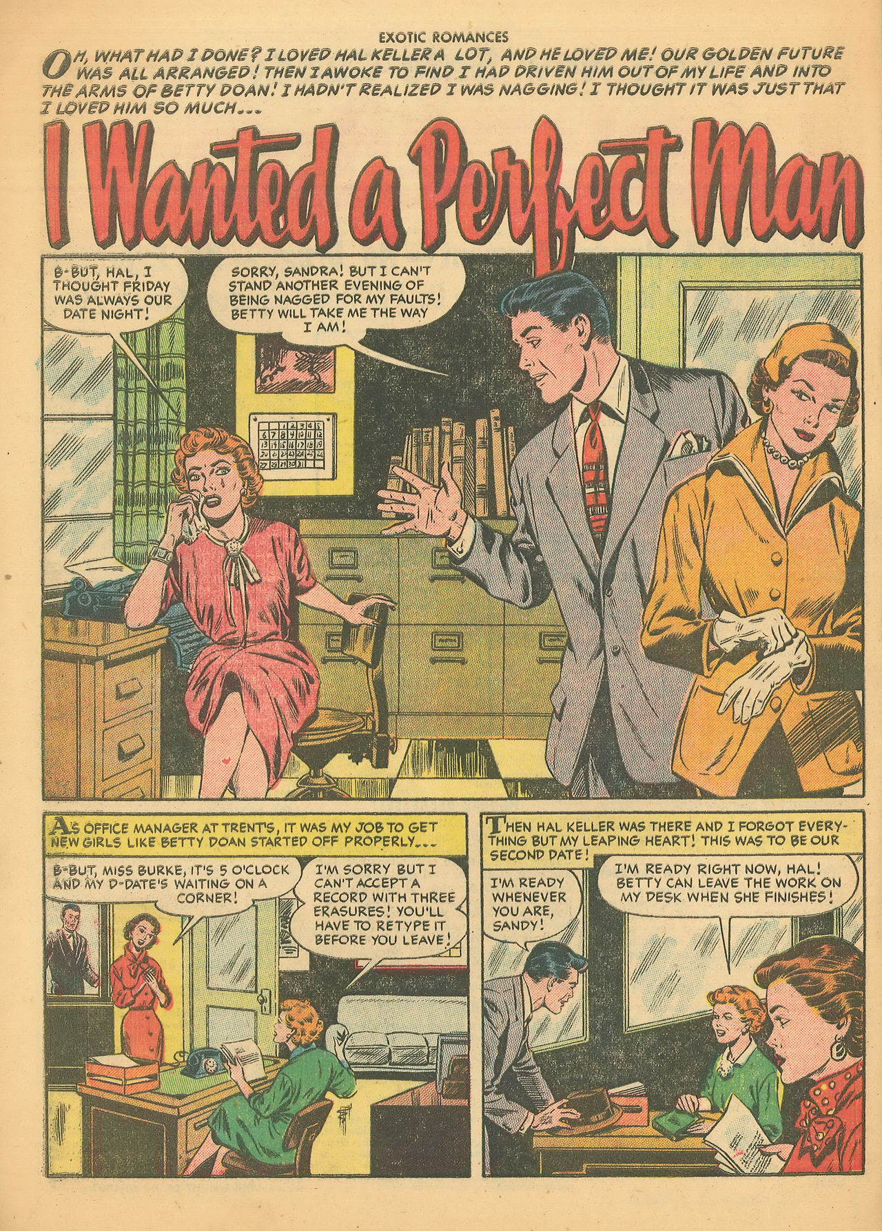 Read online Exotic Romances comic -  Issue #26 - 28