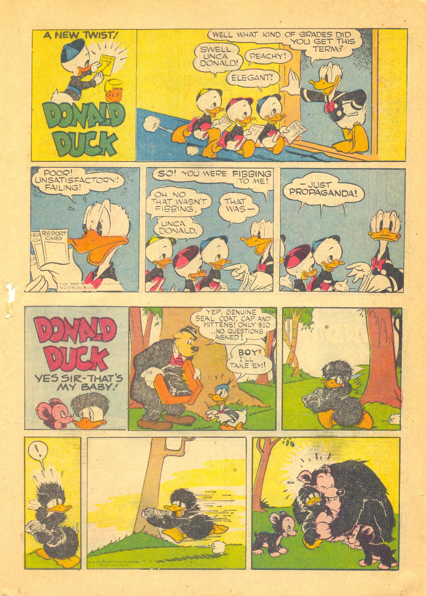 Read online Walt Disney's Comics and Stories comic -  Issue #42 - 35