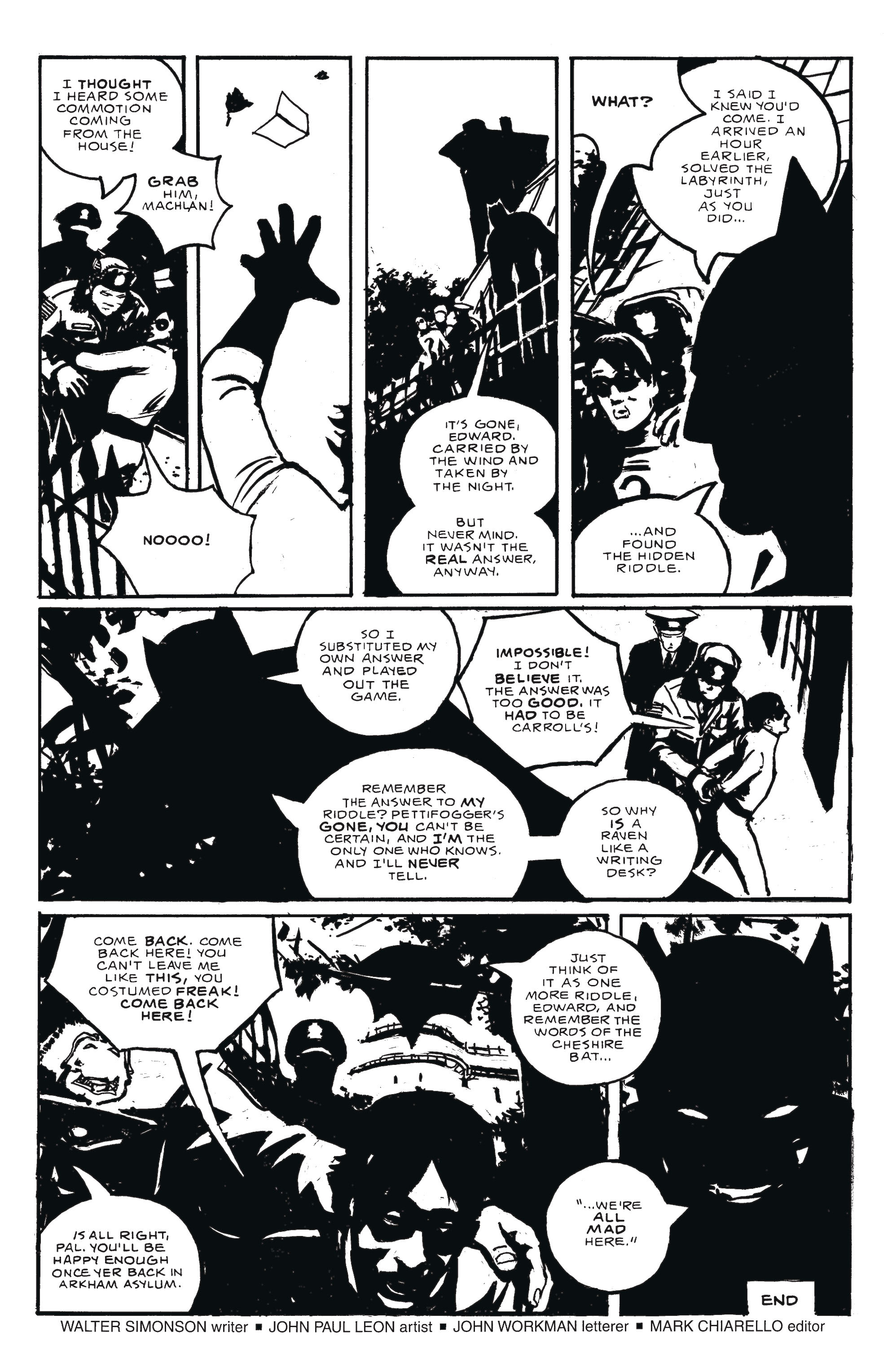 Read online Batman Black and White comic -  Issue # (1996) _TPB 2 (Part 1) - 92
