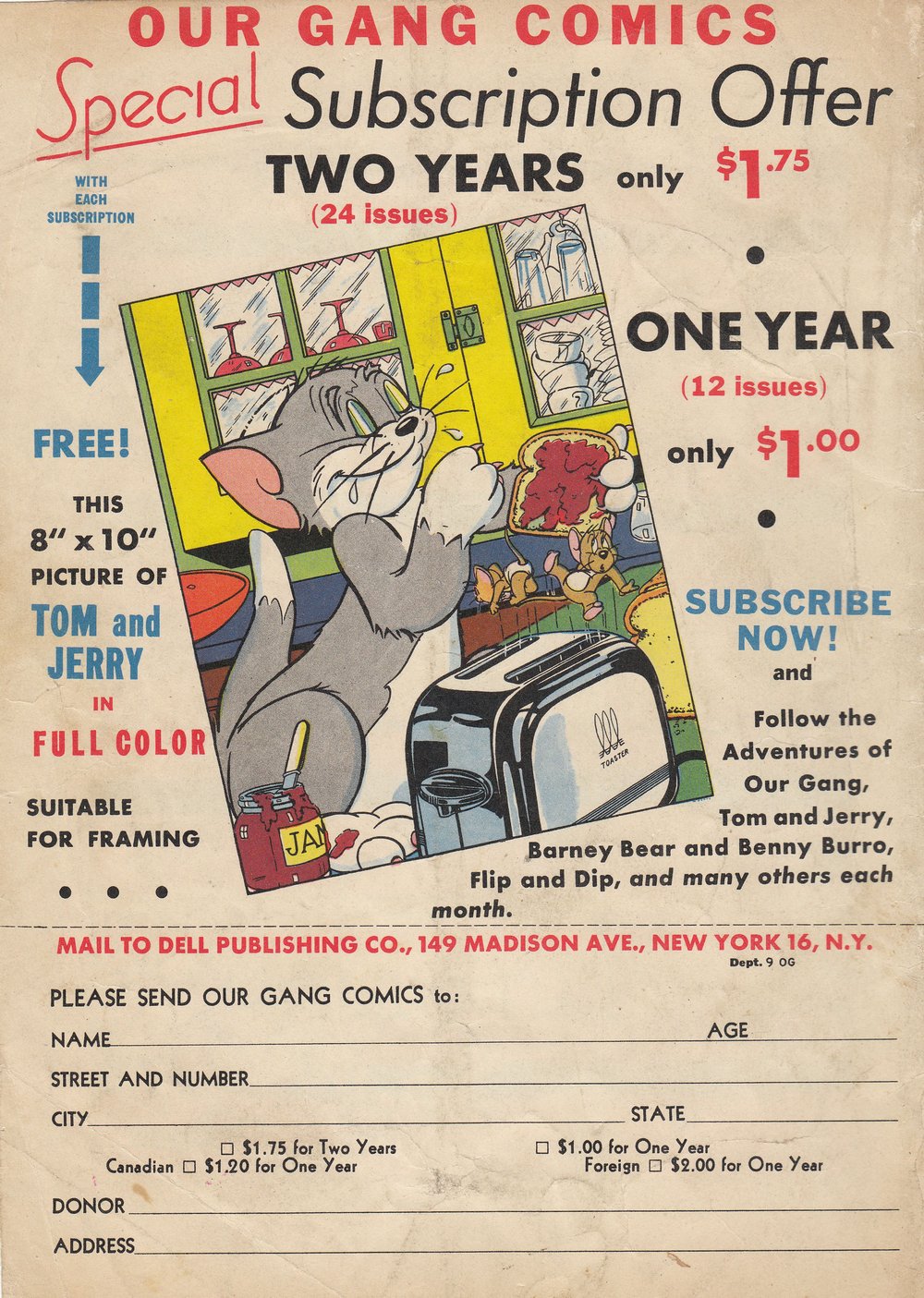 Read online Our Gang with Tom & Jerry comic -  Issue #38 - 52