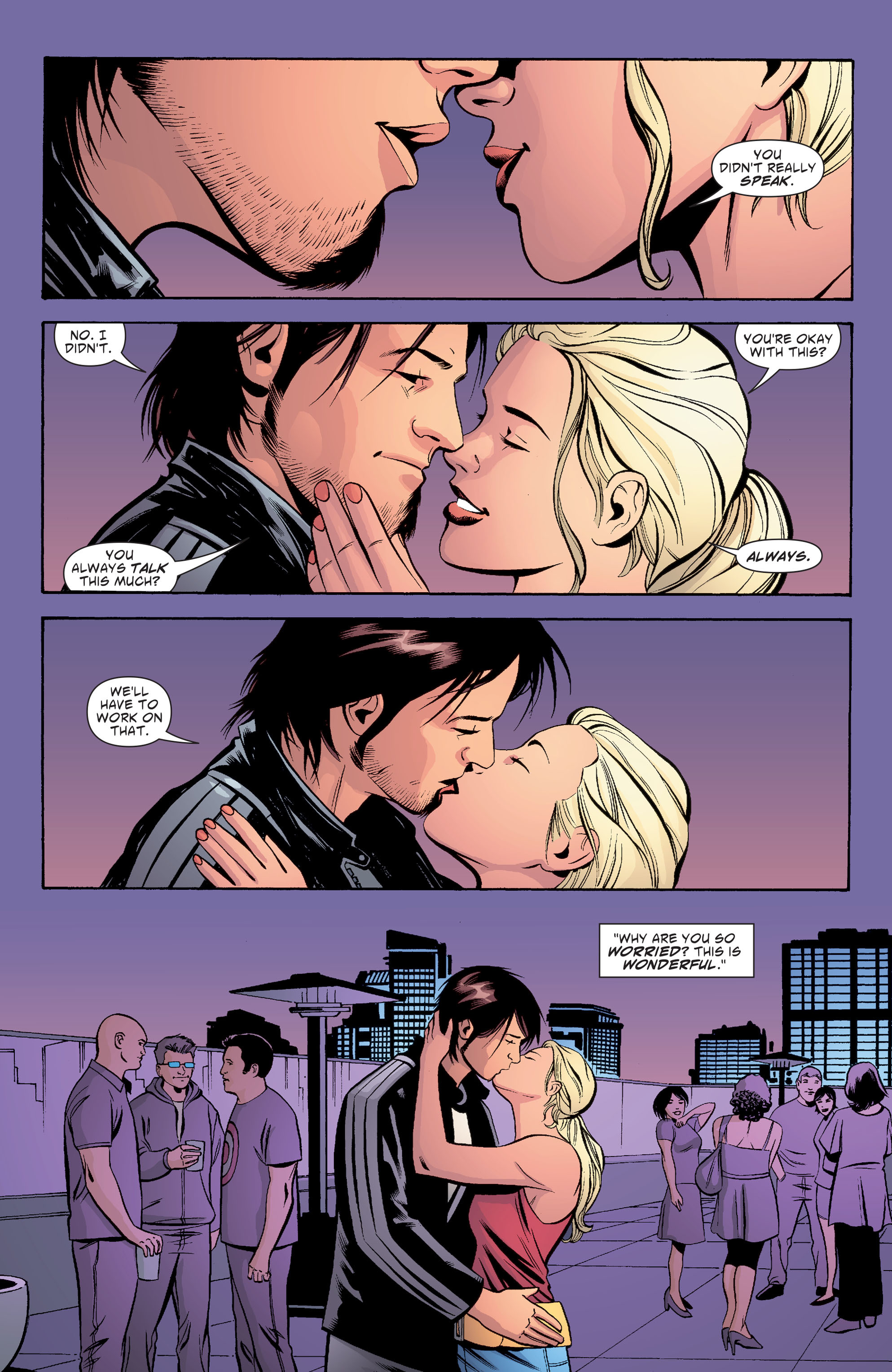 Read online Green Arrow/Black Canary comic -  Issue #13 - 16