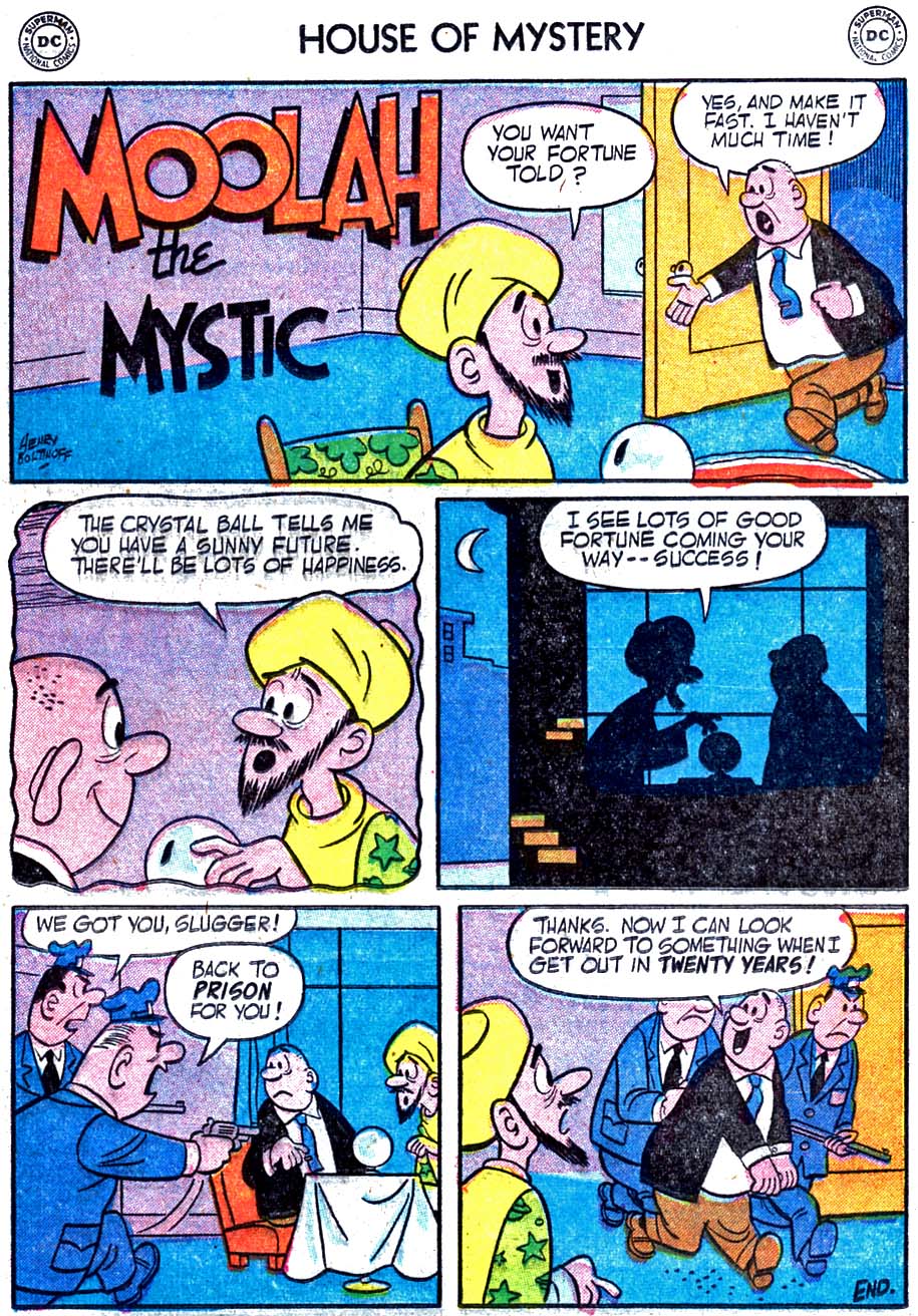 Read online House of Mystery (1951) comic -  Issue #48 - 17