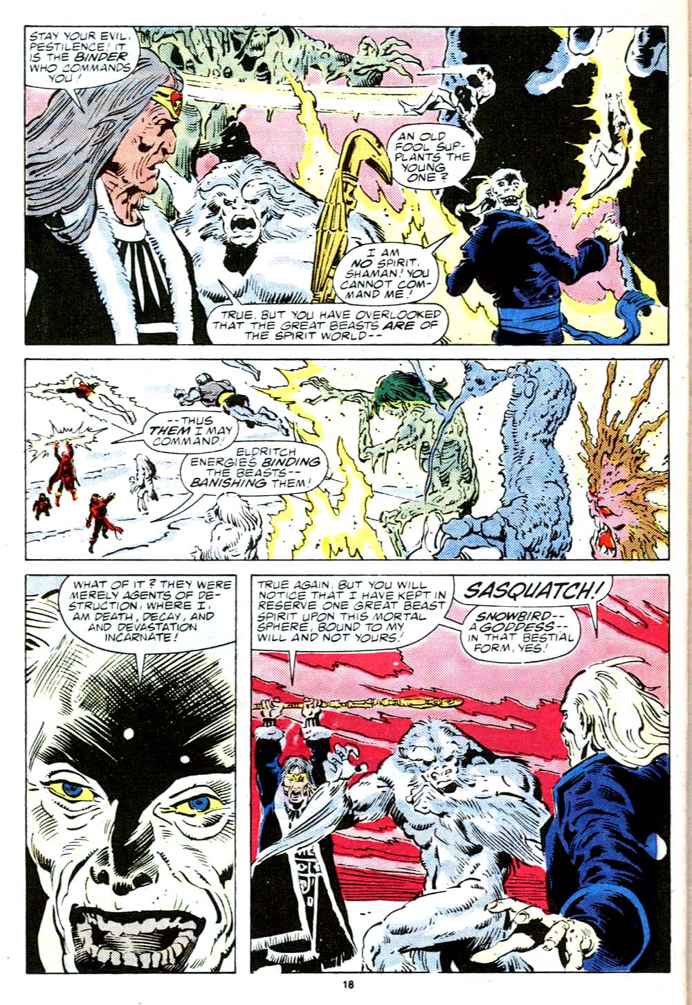 Read online Alpha Flight (1983) comic -  Issue #38 - 19