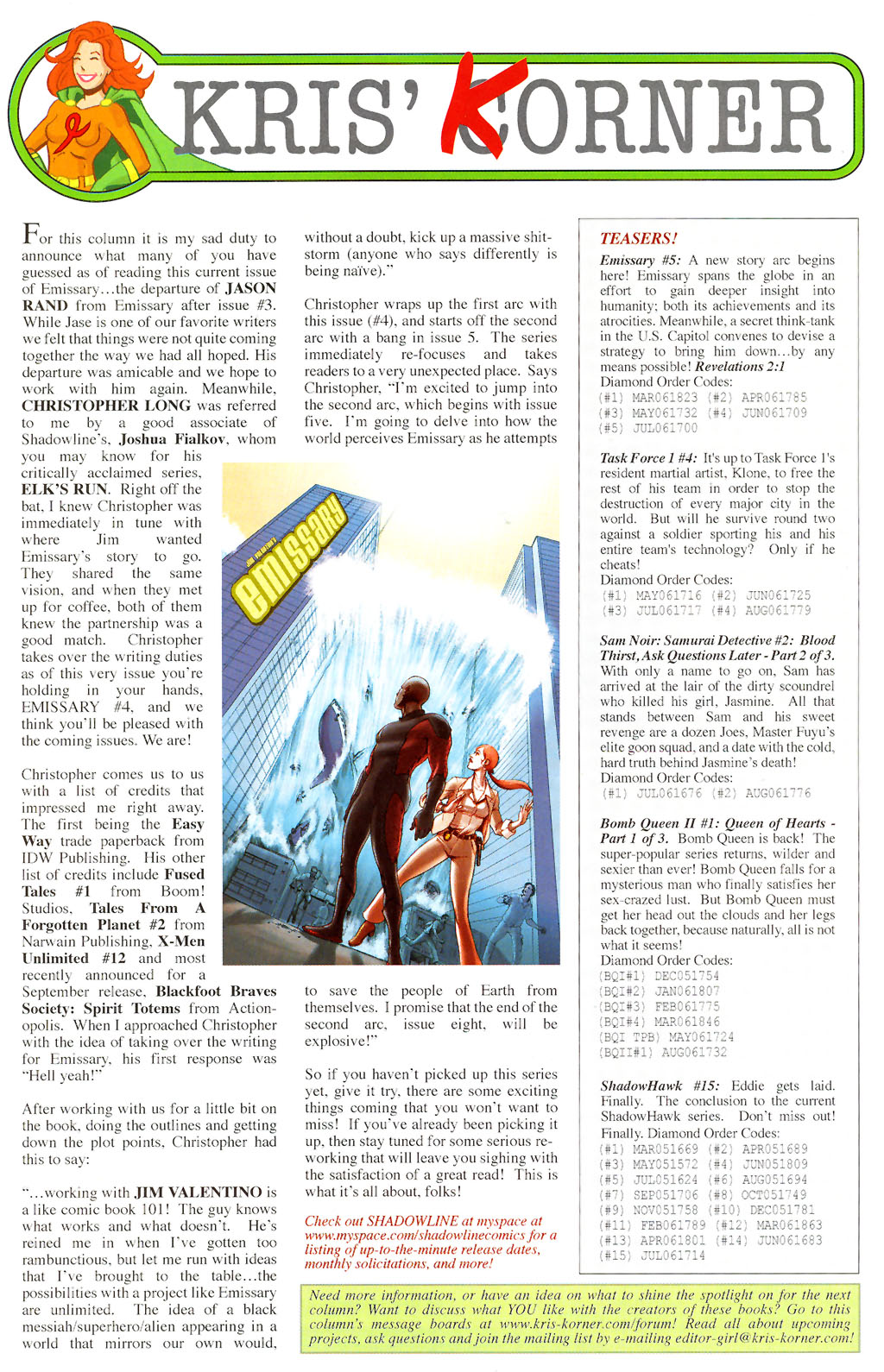 Read online Emissary comic -  Issue #4 - 30