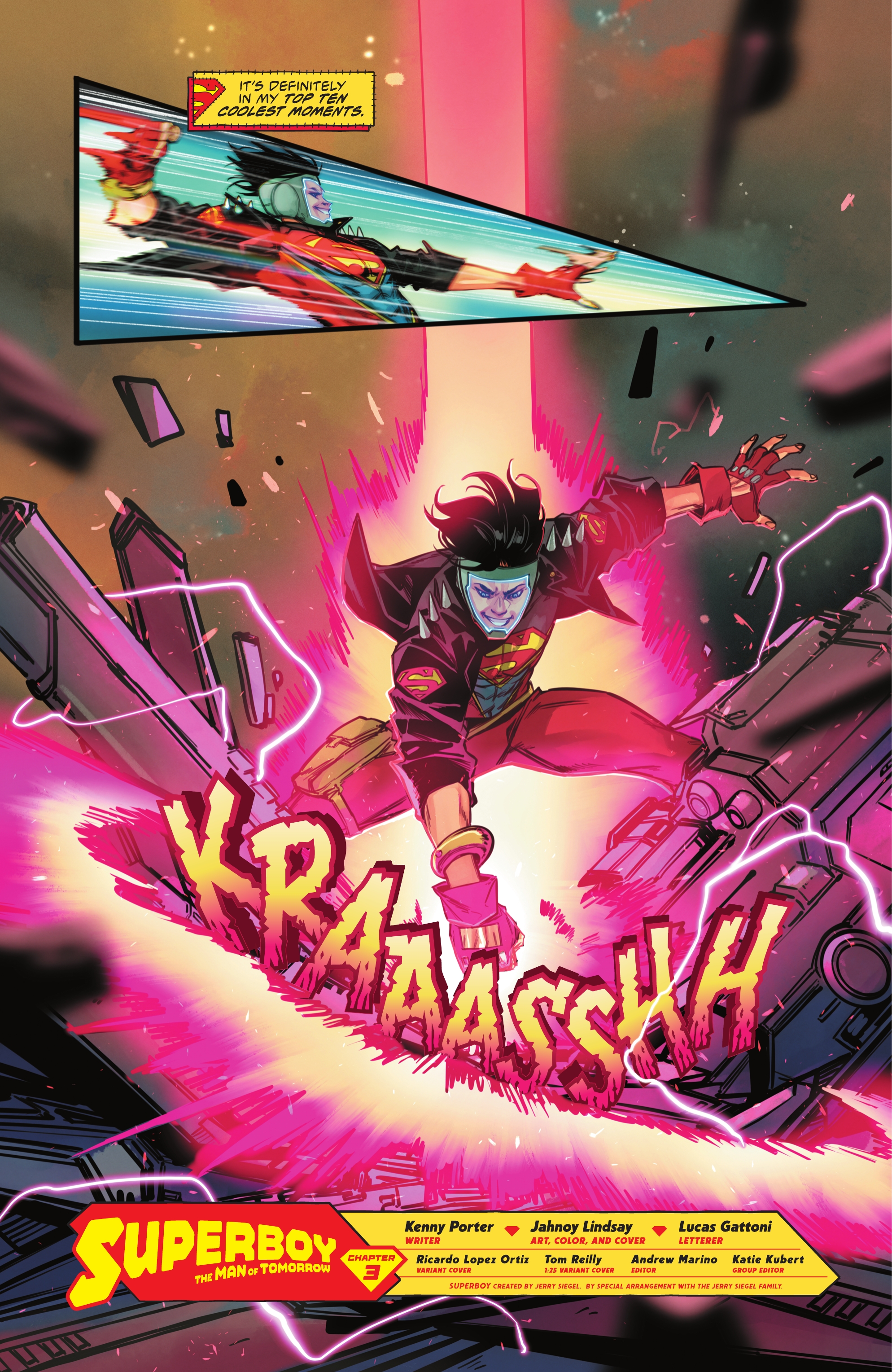 Read online Superboy: The Man Of Tomorrow comic -  Issue #3 - 3