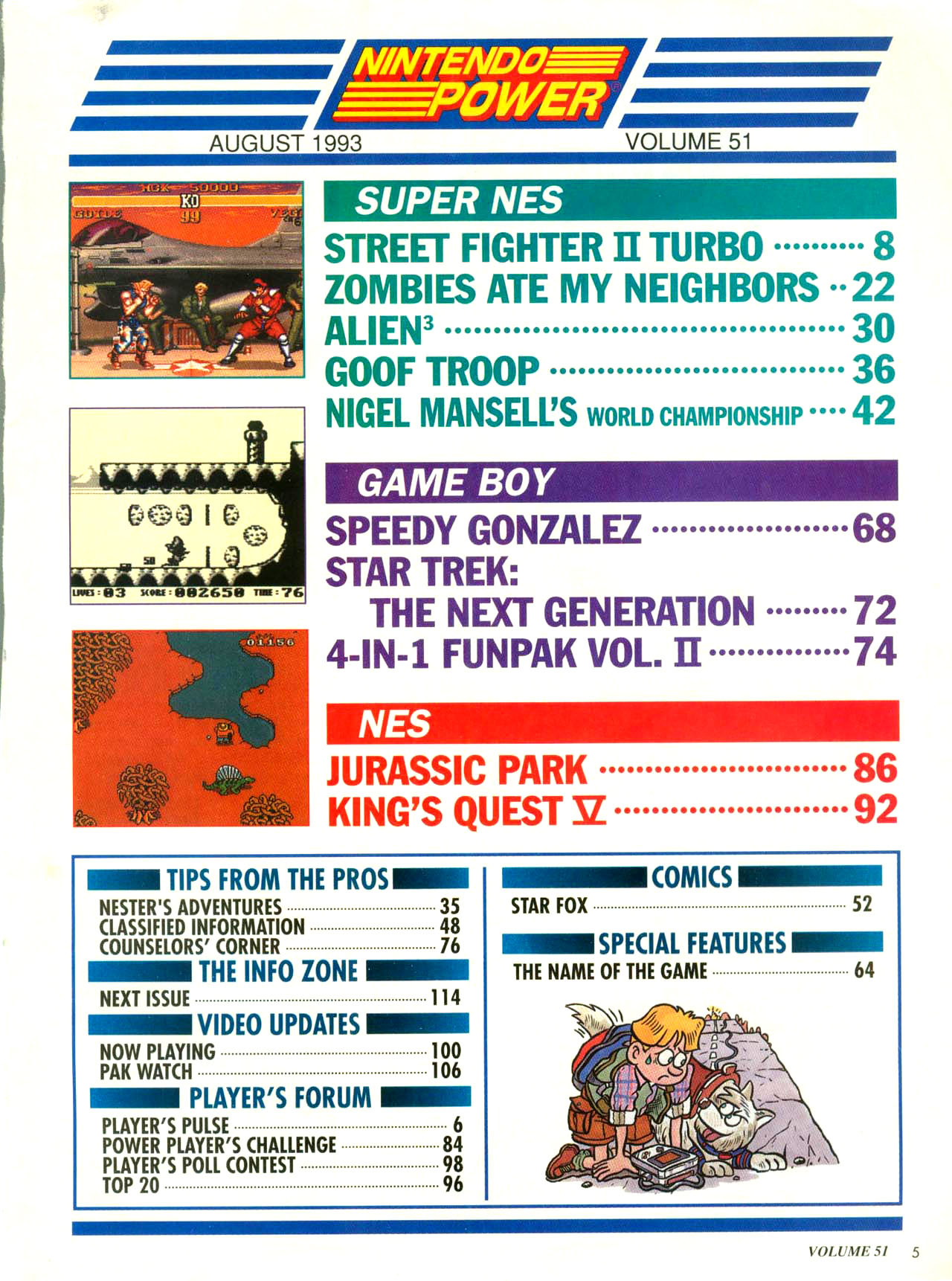 Read online Nintendo Power comic -  Issue #51 - 6