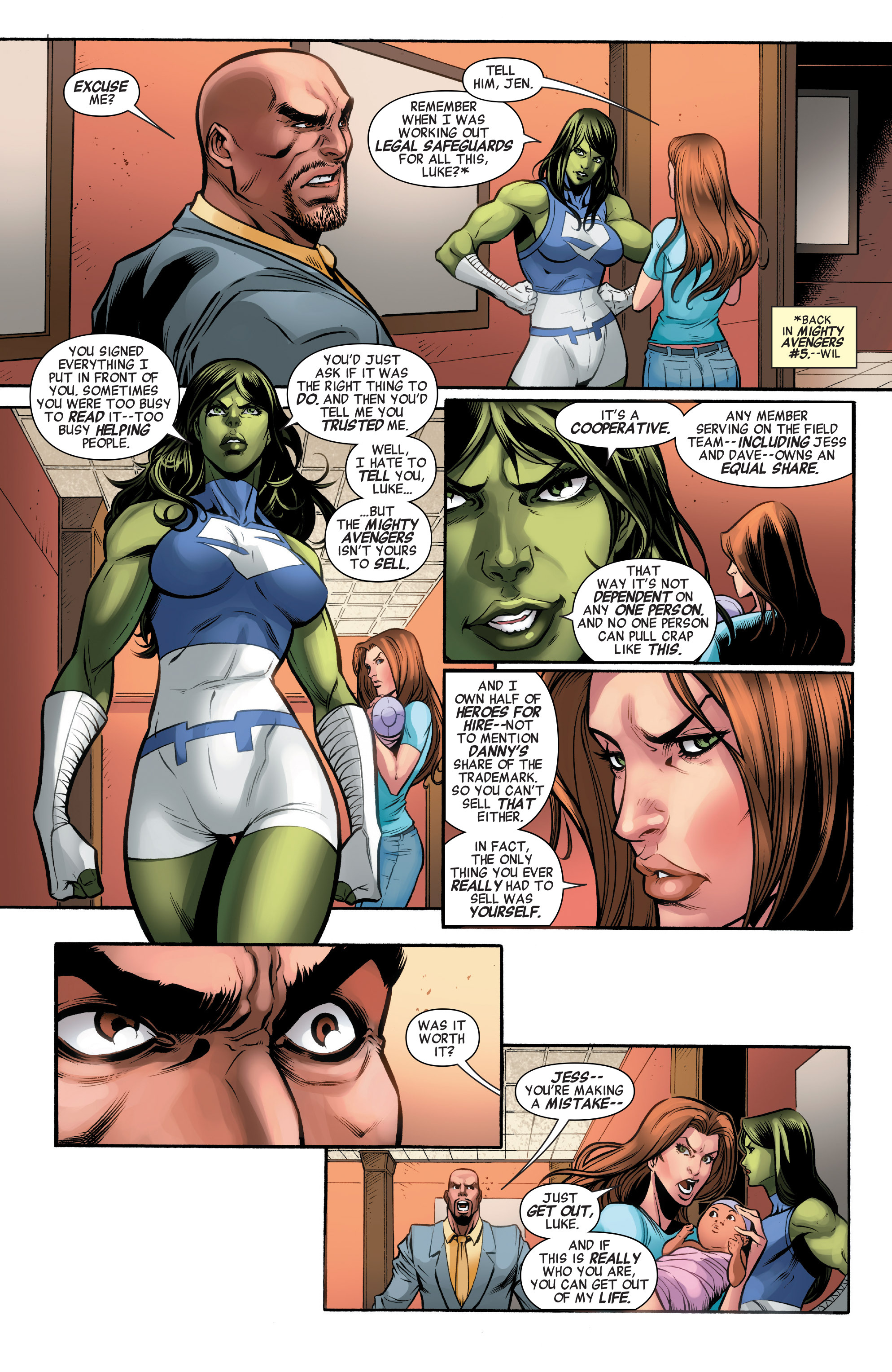 Read online Captain America and the Mighty Avengers comic -  Issue #2 - 19
