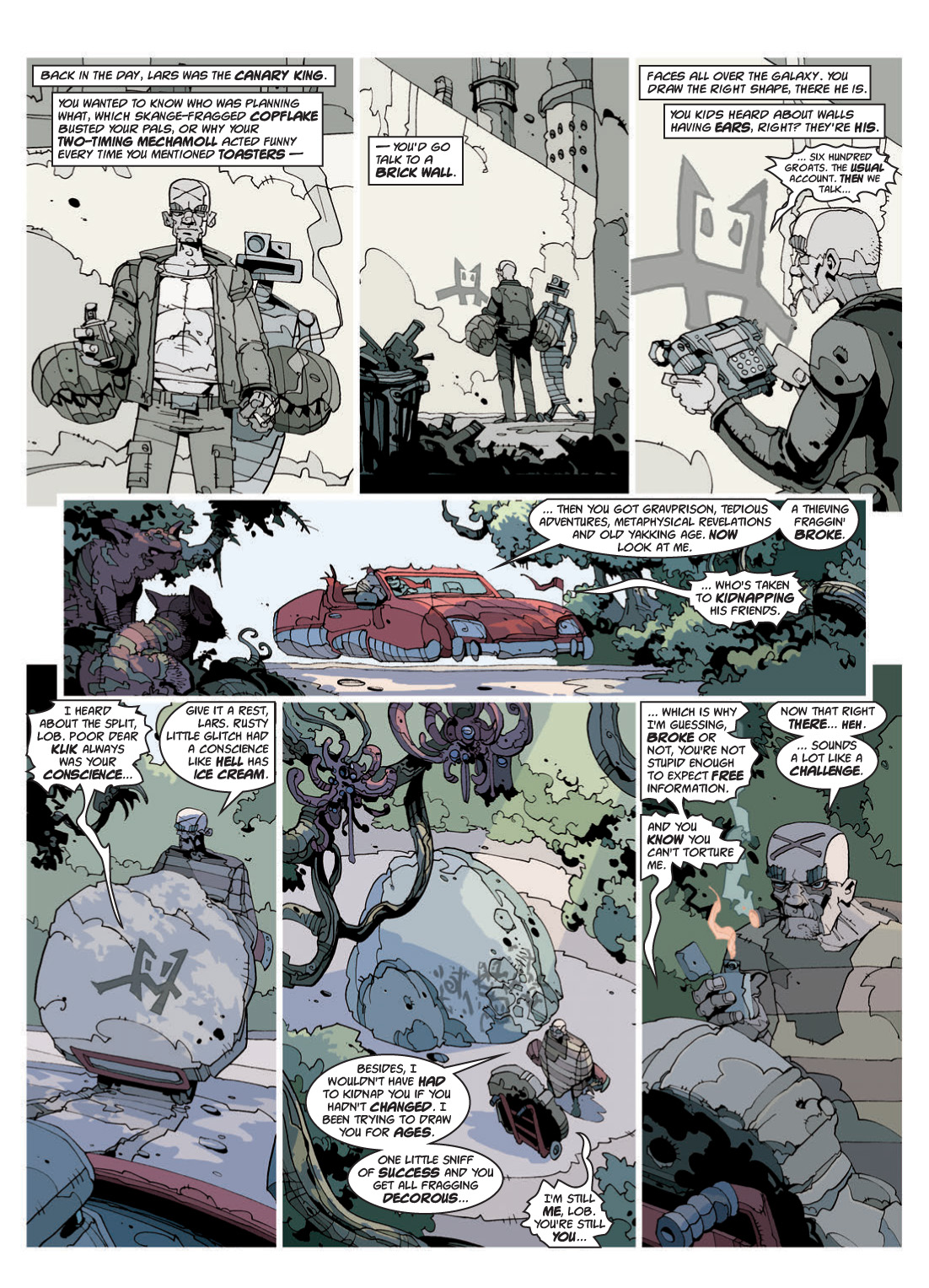 Read online Judge Dredd Megazine (Vol. 5) comic -  Issue #353 - 74