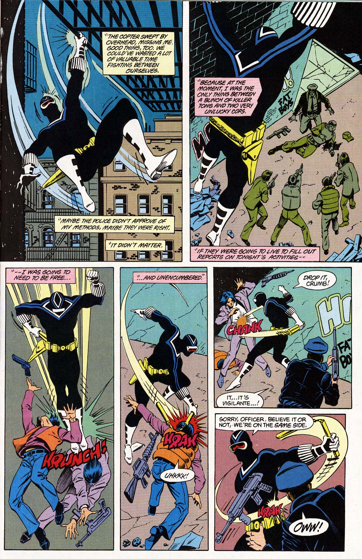 Read online Vigilante (1983) comic -  Issue #31 - 25