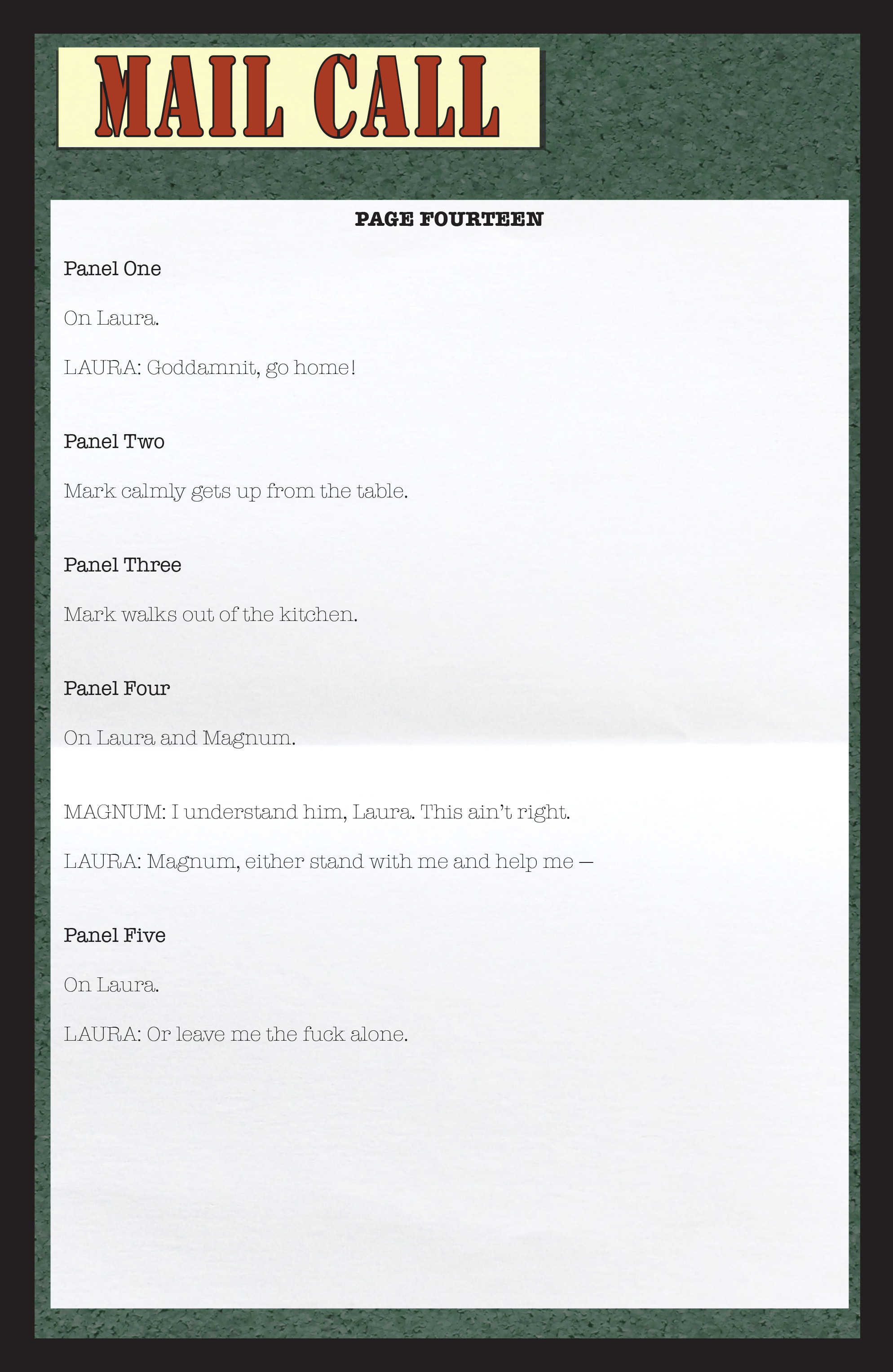 Read online Postal comic -  Issue #11 - 28