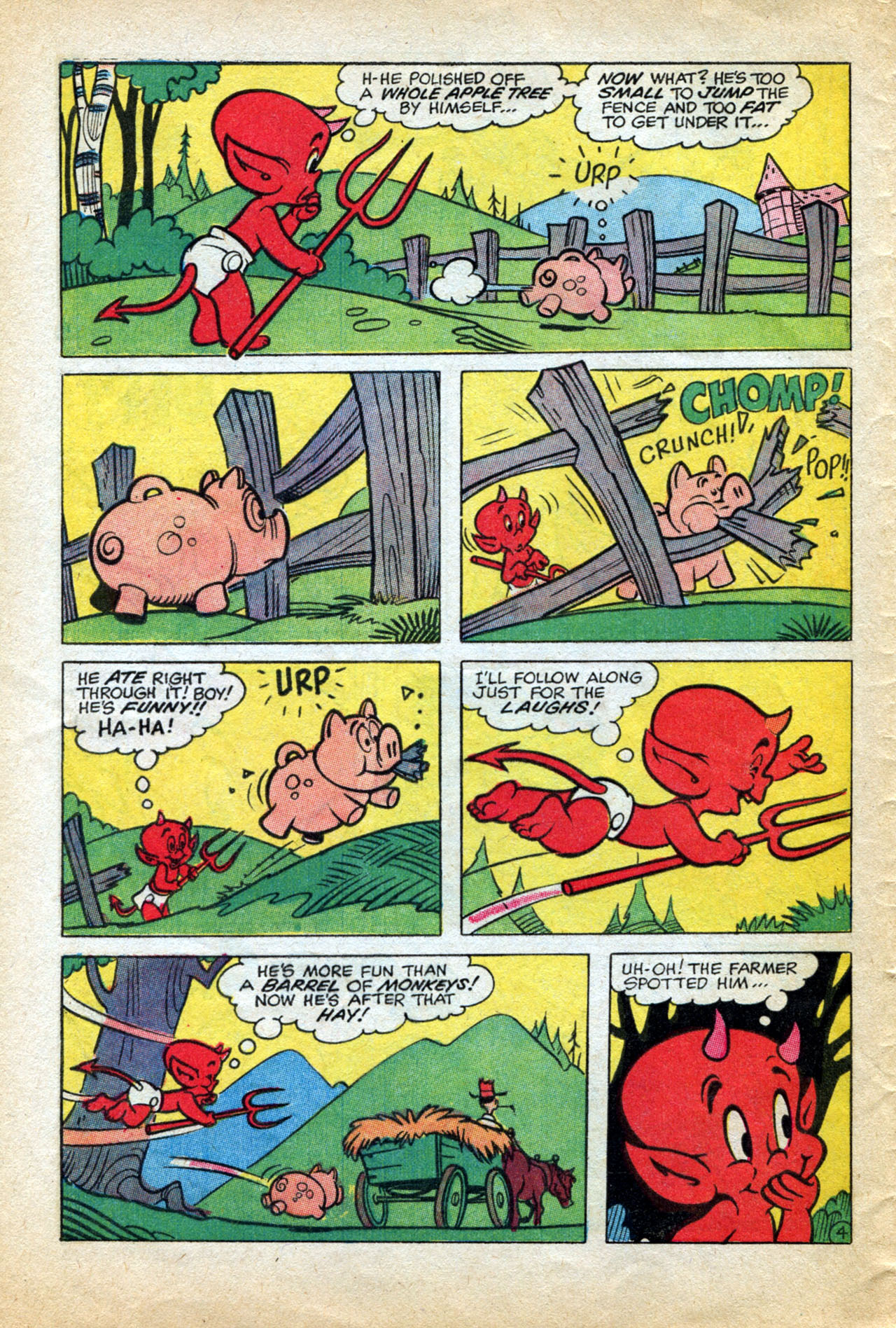 Read online Hot Stuff, the Little Devil comic -  Issue #74 - 8