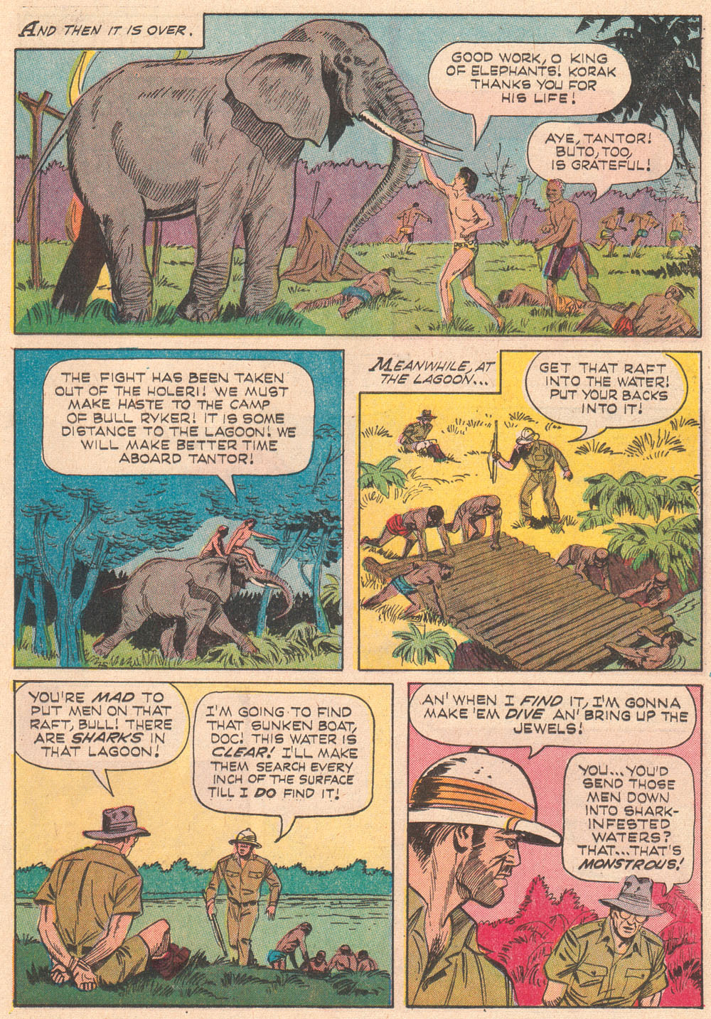 Read online Korak, Son of Tarzan (1964) comic -  Issue #16 - 21