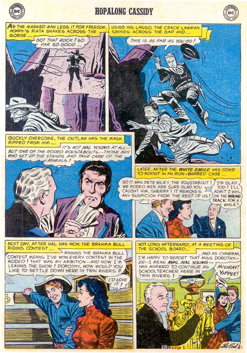 Read online Hopalong Cassidy comic -  Issue #120 - 32