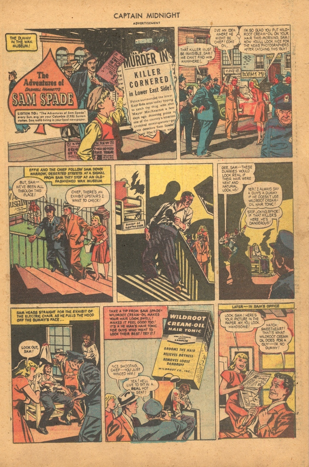 Read online Captain Midnight (1942) comic -  Issue #61 - 21