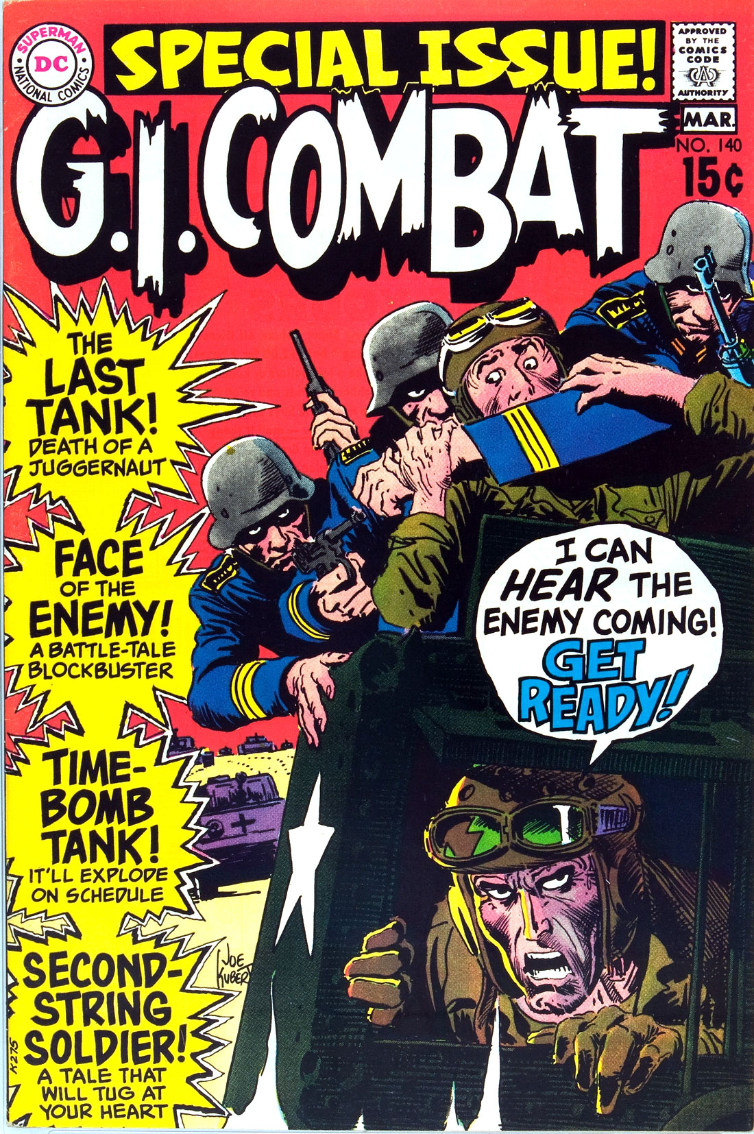 Read online G.I. Combat (1952) comic -  Issue #140 - 1