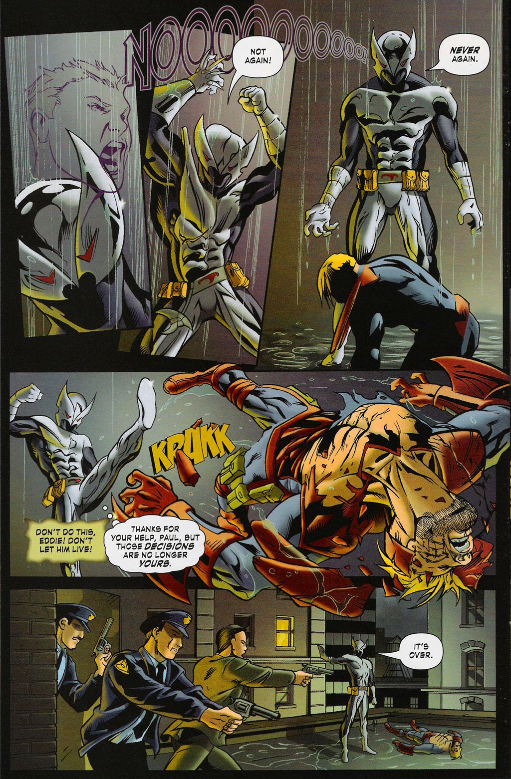 Read online ShadowHawk (2005) comic -  Issue #4 - 19