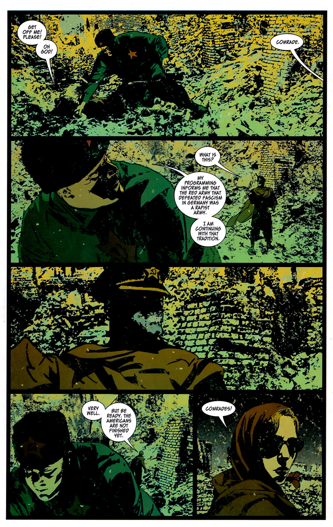 Read online The Programme comic -  Issue #7 - 16