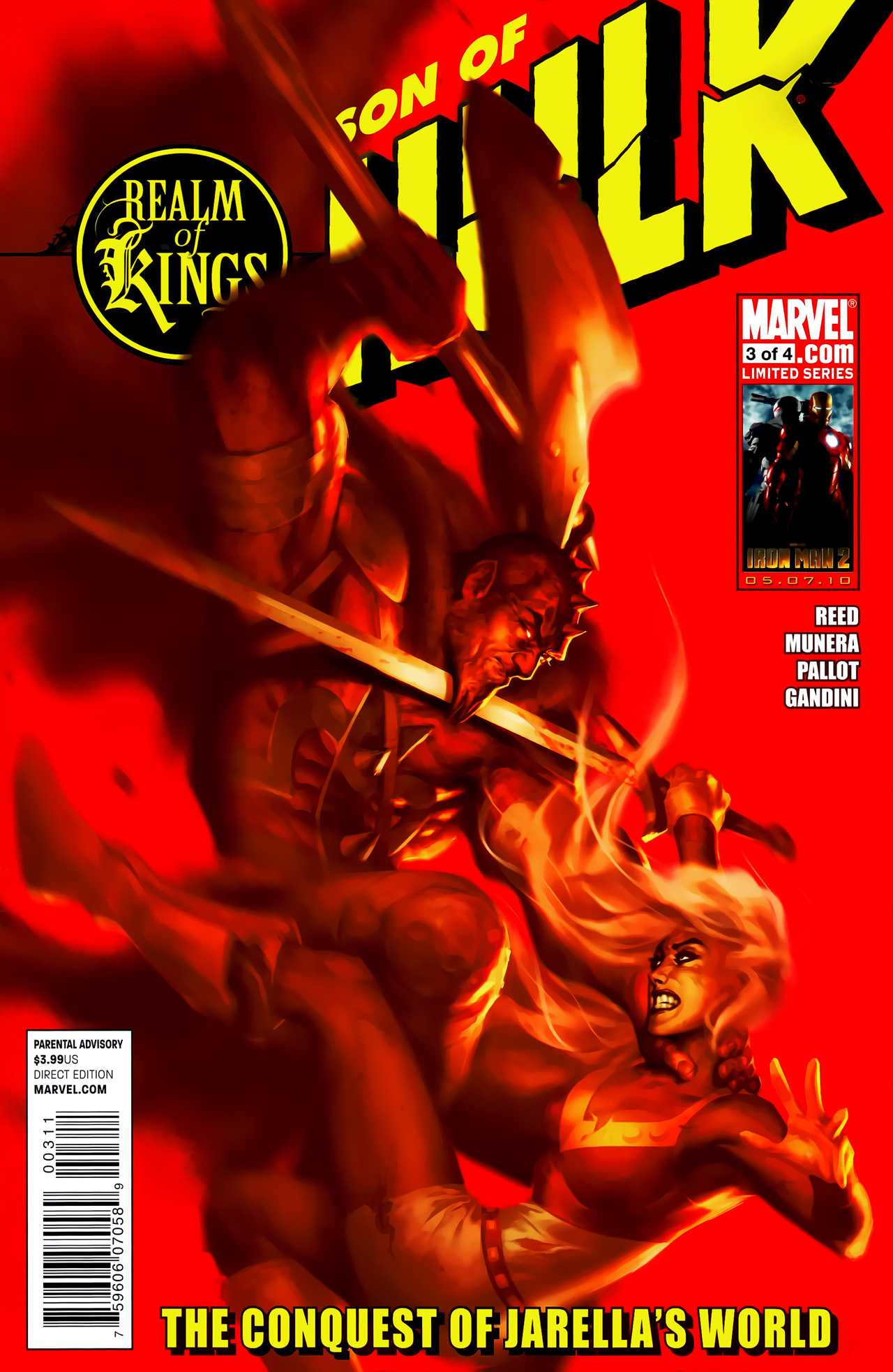 Read online Realm of Kings: Son of Hulk comic -  Issue #3 - 1