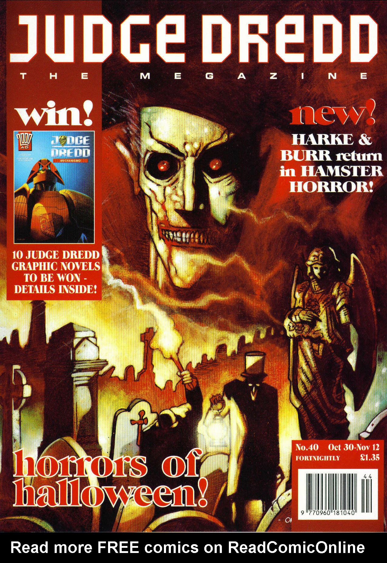 Read online Judge Dredd: The Megazine (vol. 2) comic -  Issue #40 - 1