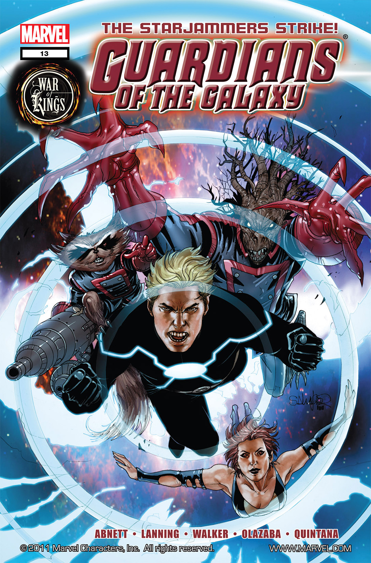 Read online Guardians of the Galaxy (2008) comic -  Issue #13 - 1