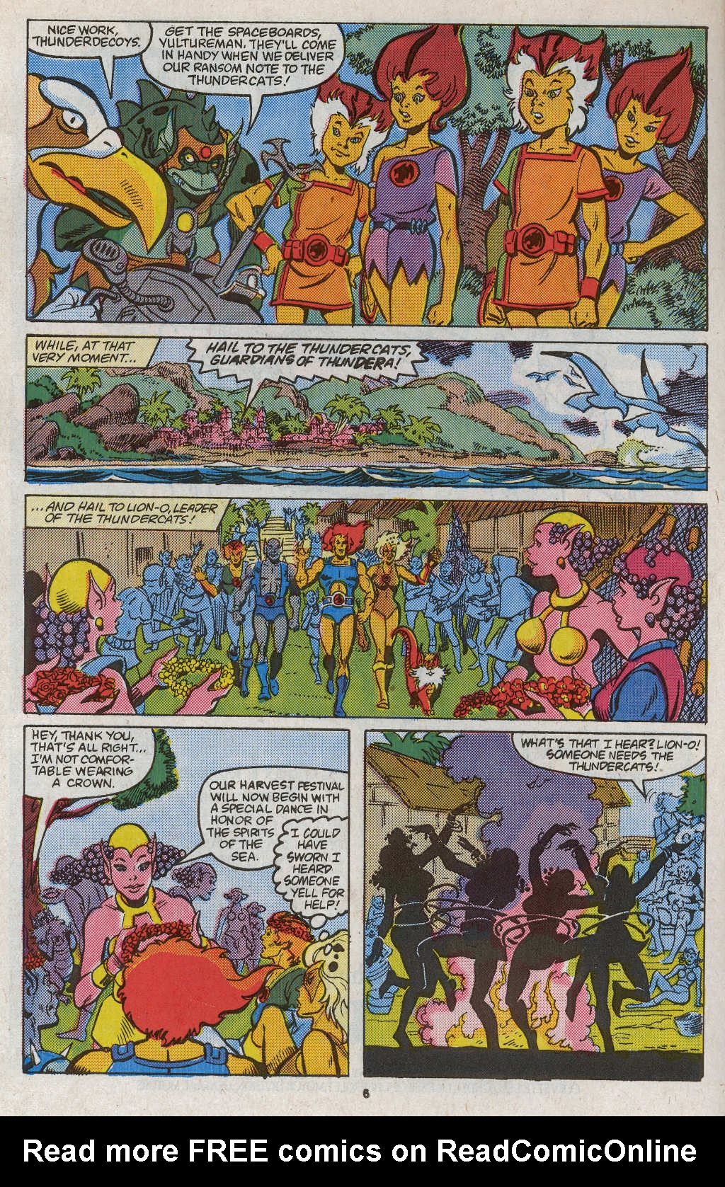 Read online ThunderCats (1985) comic -  Issue #22 - 10