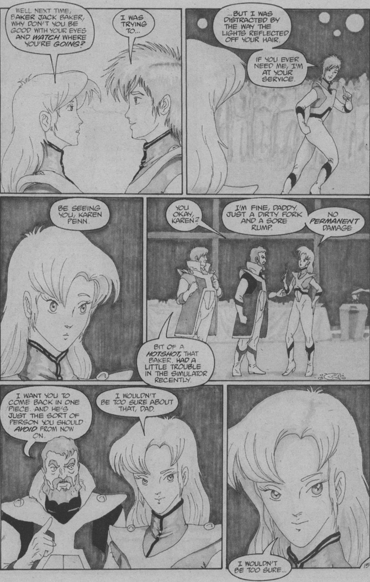 Read online Robotech II: The Sentinels - The Marriage of Rick Hunter and Lisa Hayes comic -  Issue # TPB 2 - 97