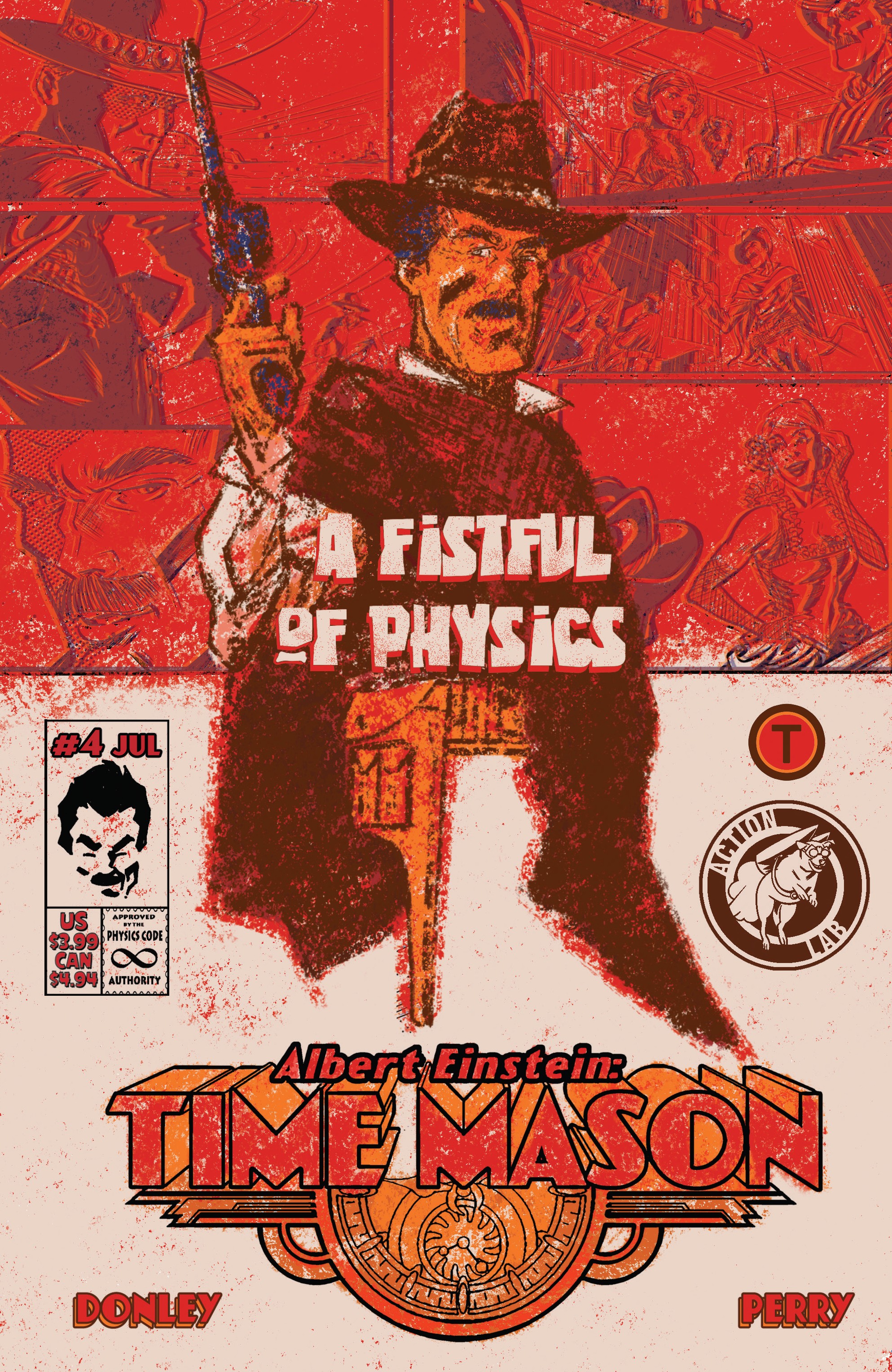 Read online Albert Einstein: Time Mason comic -  Issue #4 - 2