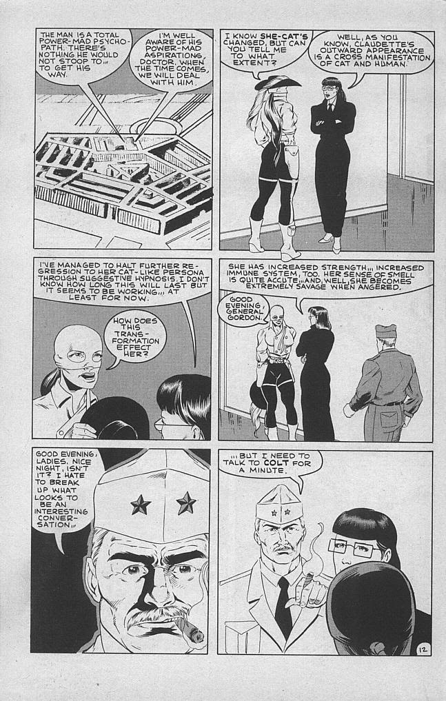 Read online She-Cat comic -  Issue #1 - 16