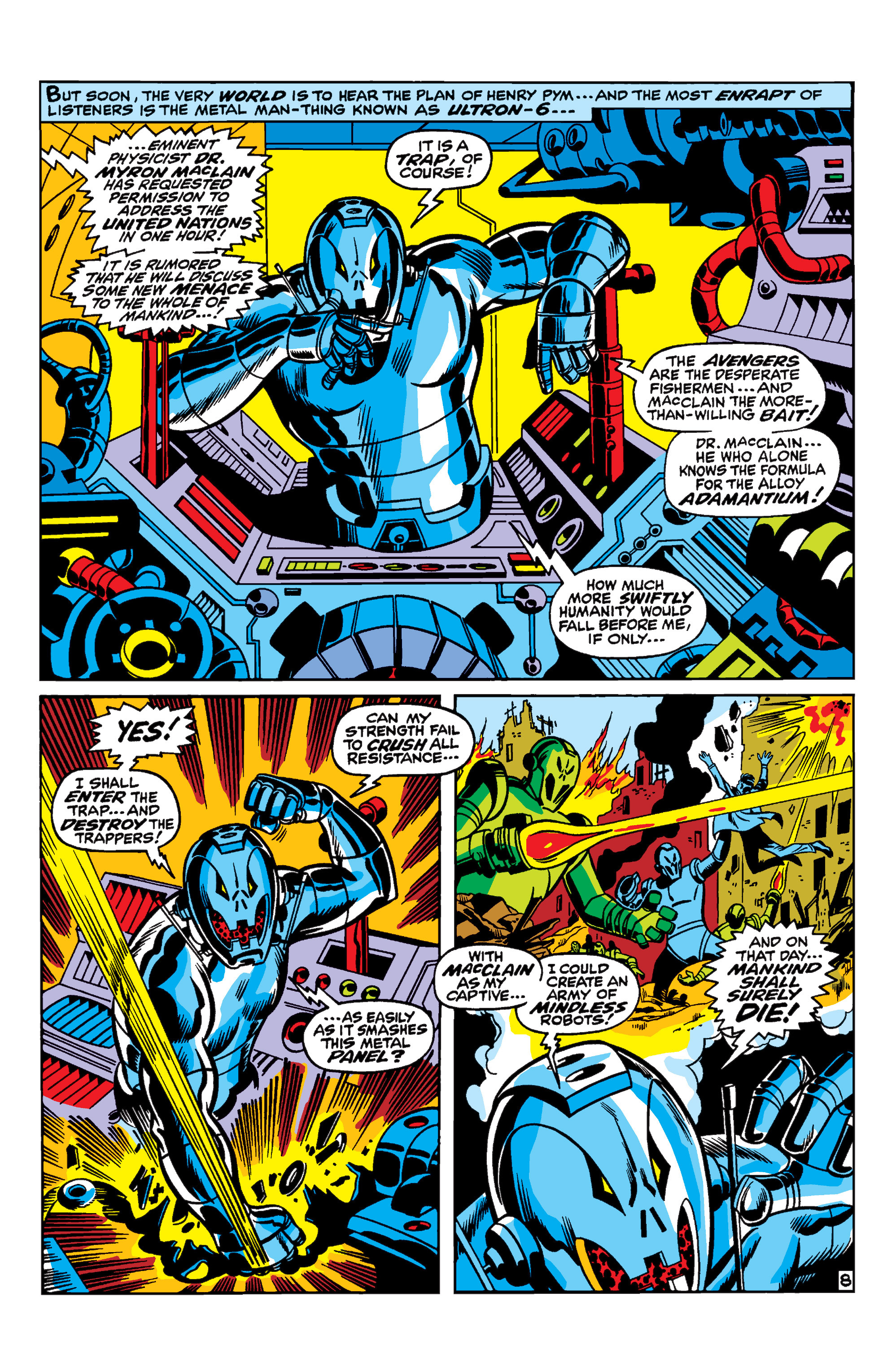 Read online Marvel Masterworks: The Avengers comic -  Issue # TPB 7 (Part 2) - 97