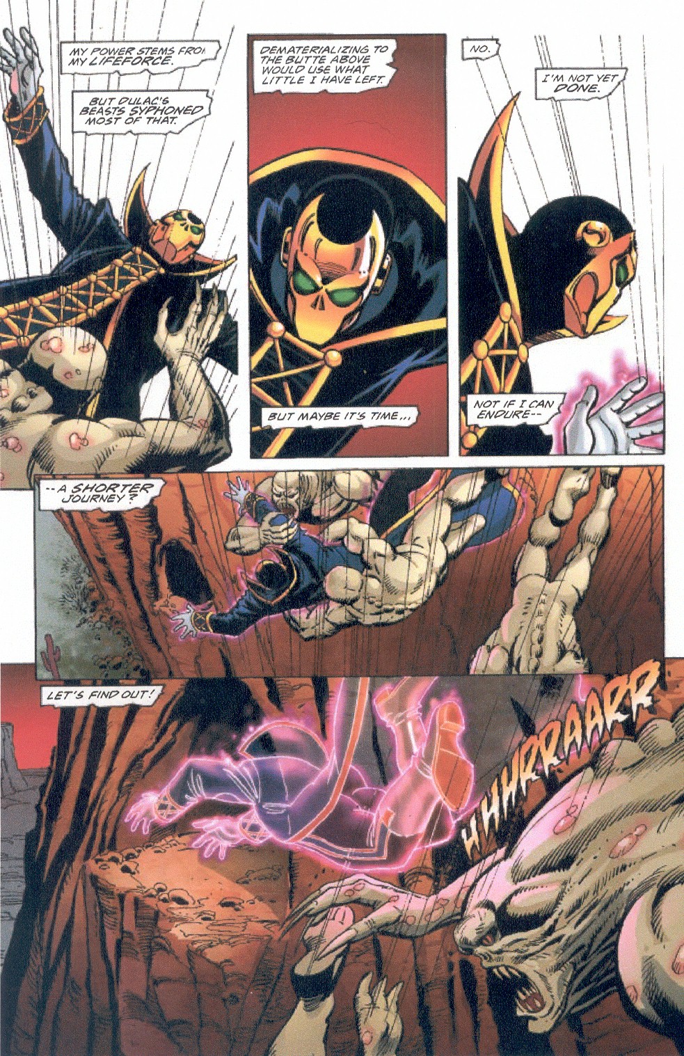 Read online Deathmask comic -  Issue #4 - 3