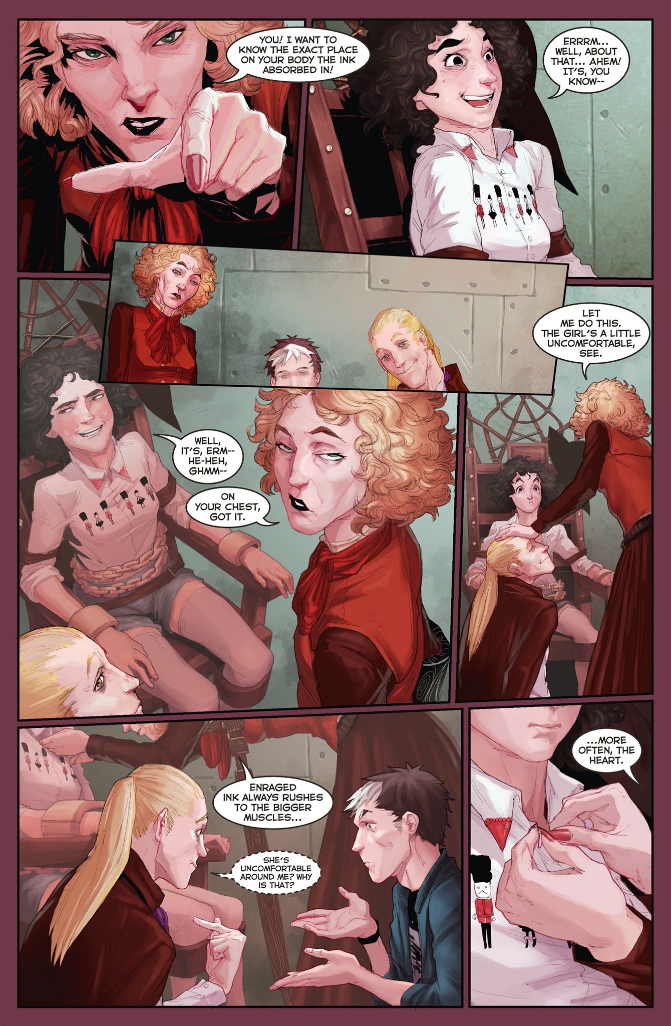 Read online Exlibrium comic -  Issue #7 - 5