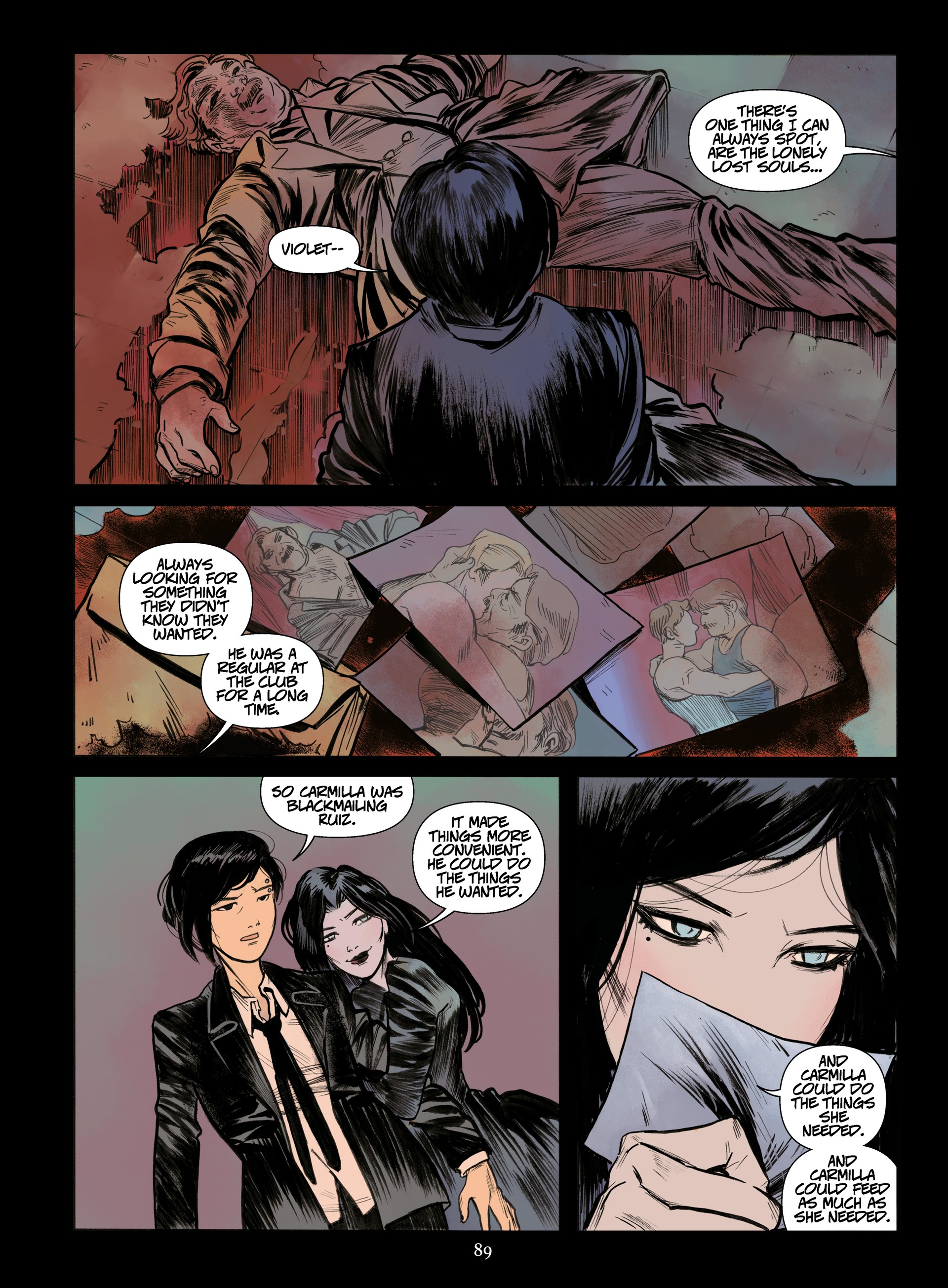 Read online Carmilla: The First Vampire comic -  Issue # TPB - 90