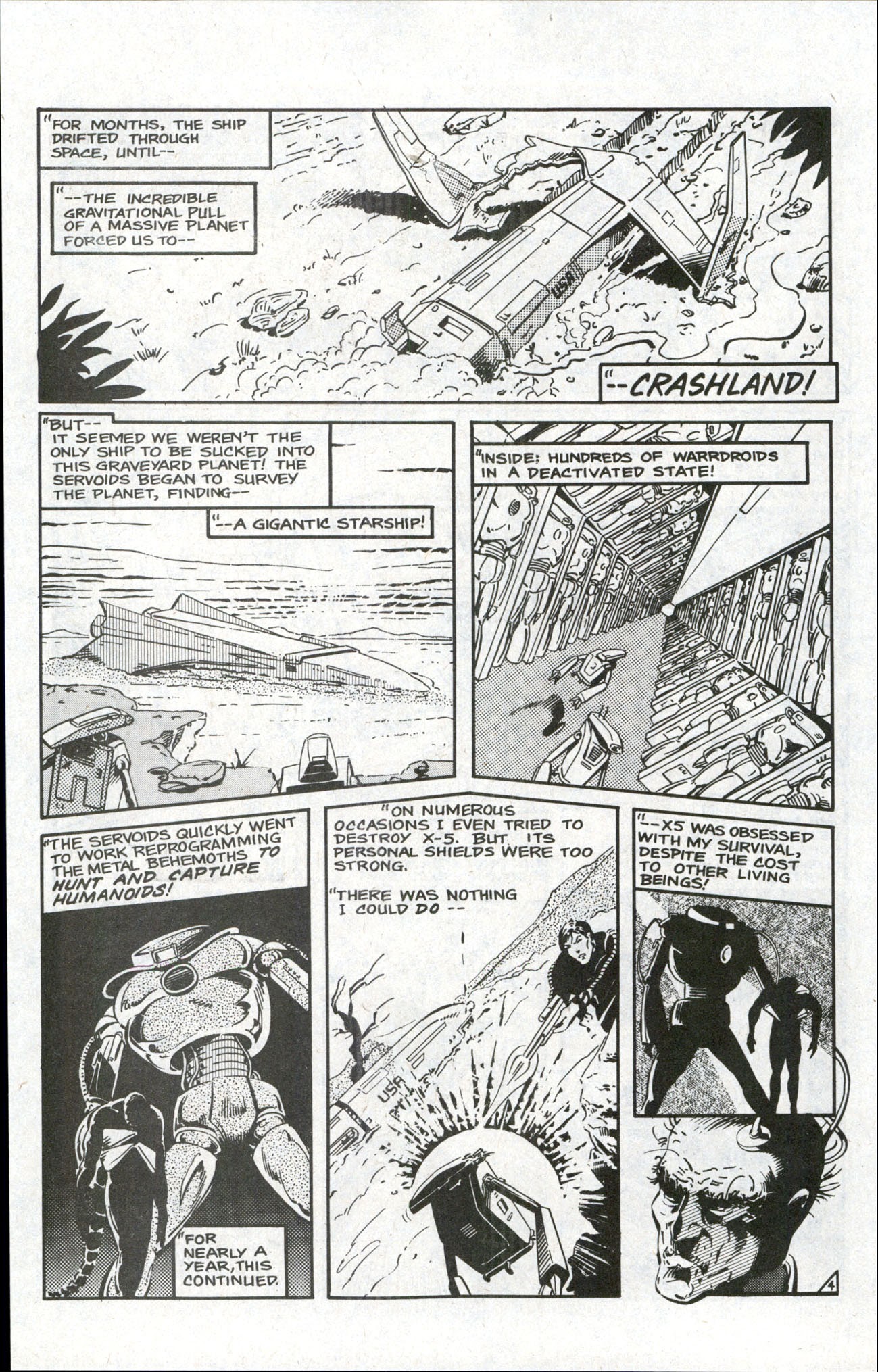 Read online The Survivors (1986) comic -  Issue #1 - 6