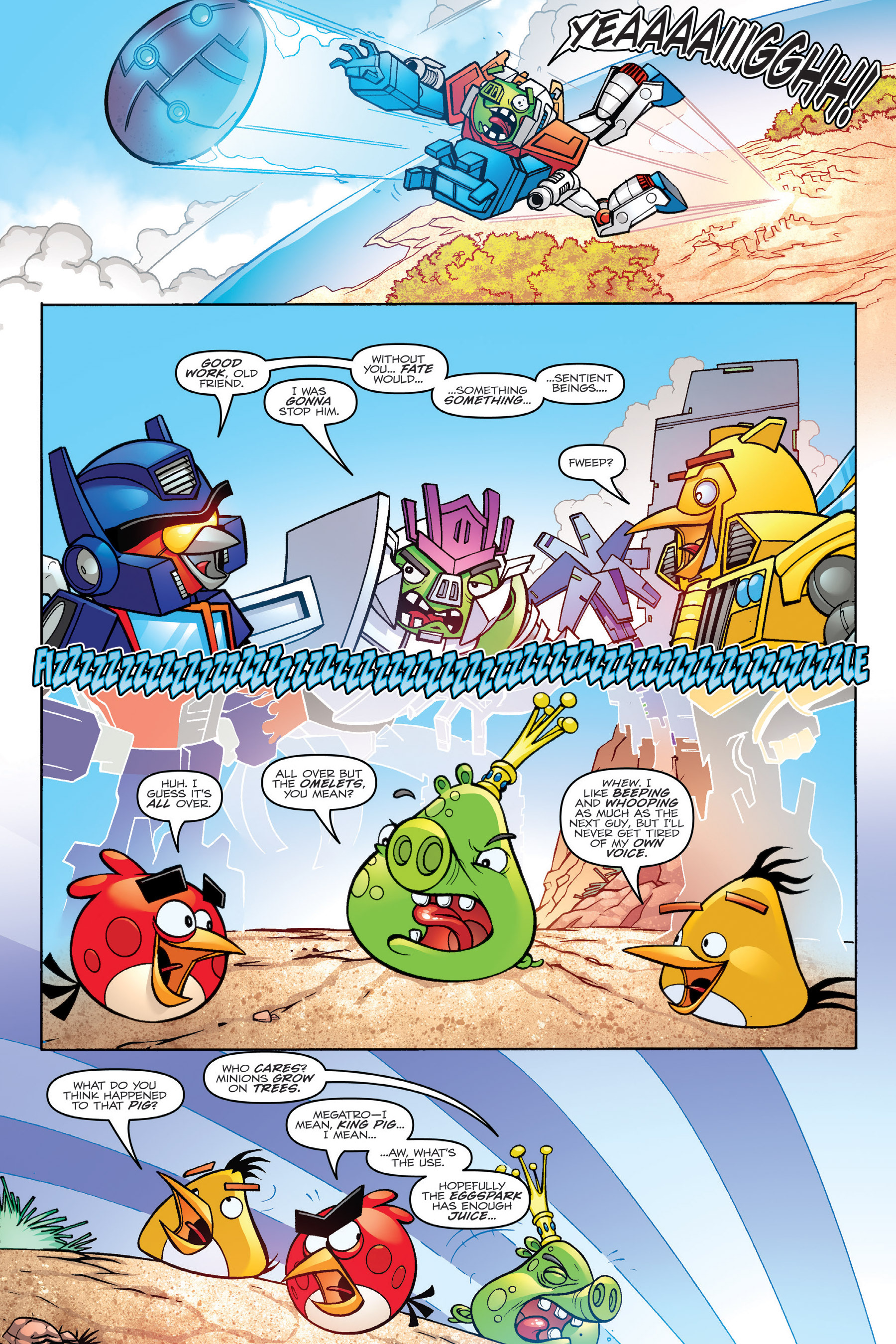 Read online Angry Birds Transformers: Age of Eggstinction comic -  Issue # Full - 87