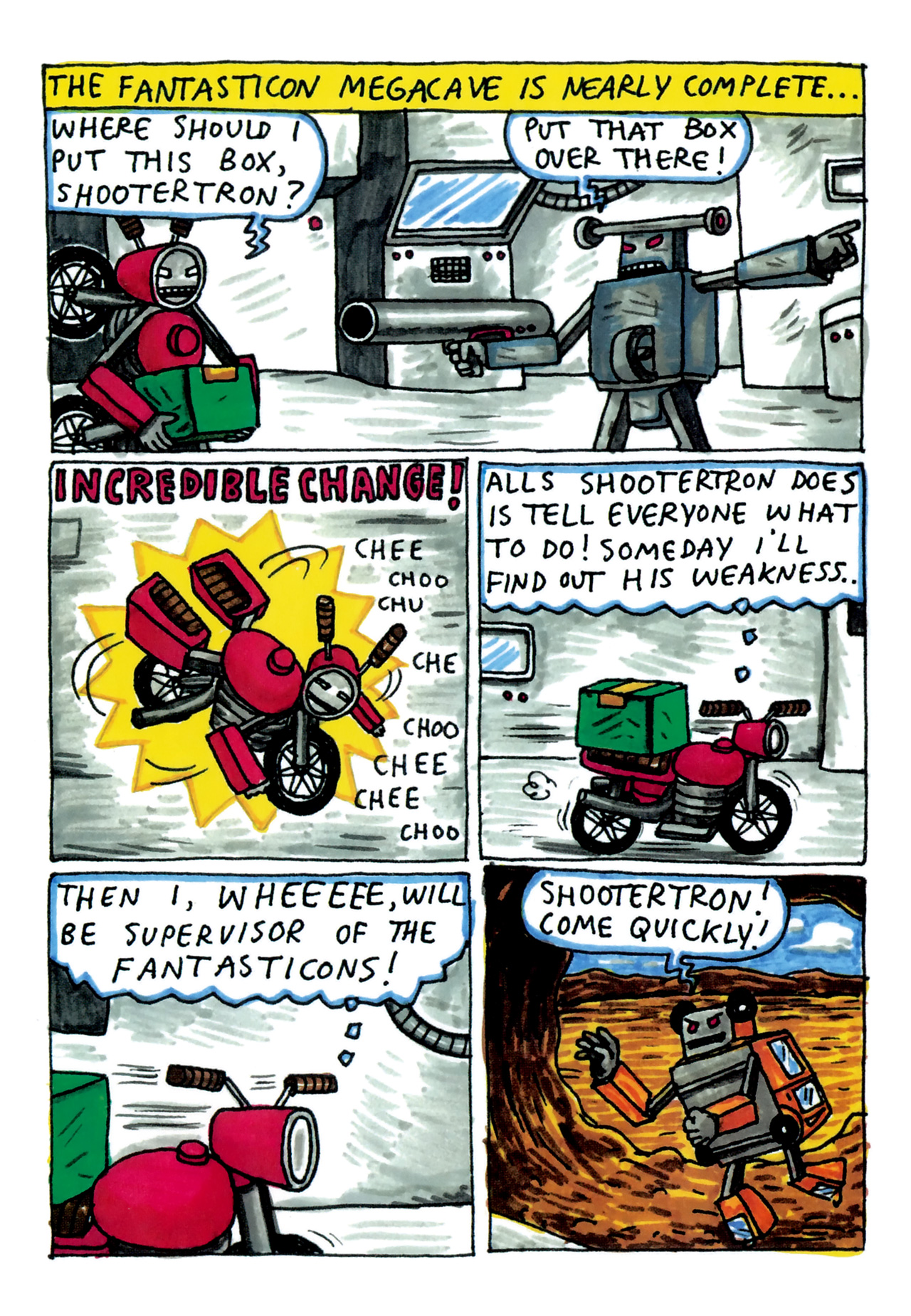 Read online Incredible Change-Bots comic -  Issue # TPB 1 - 38