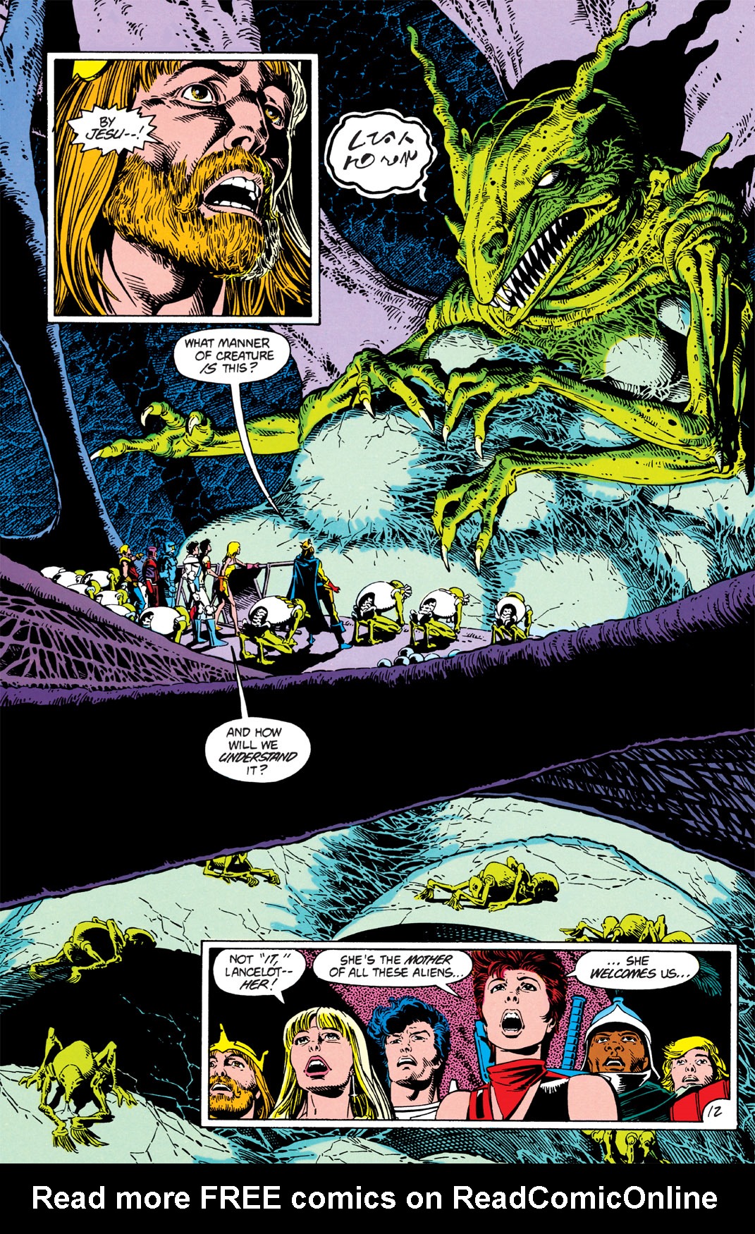 Read online Camelot 3000 comic -  Issue #11 - 14