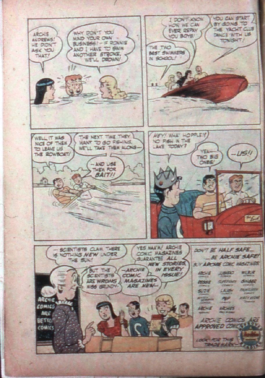 Read online Pep Comics comic -  Issue #94 - 8