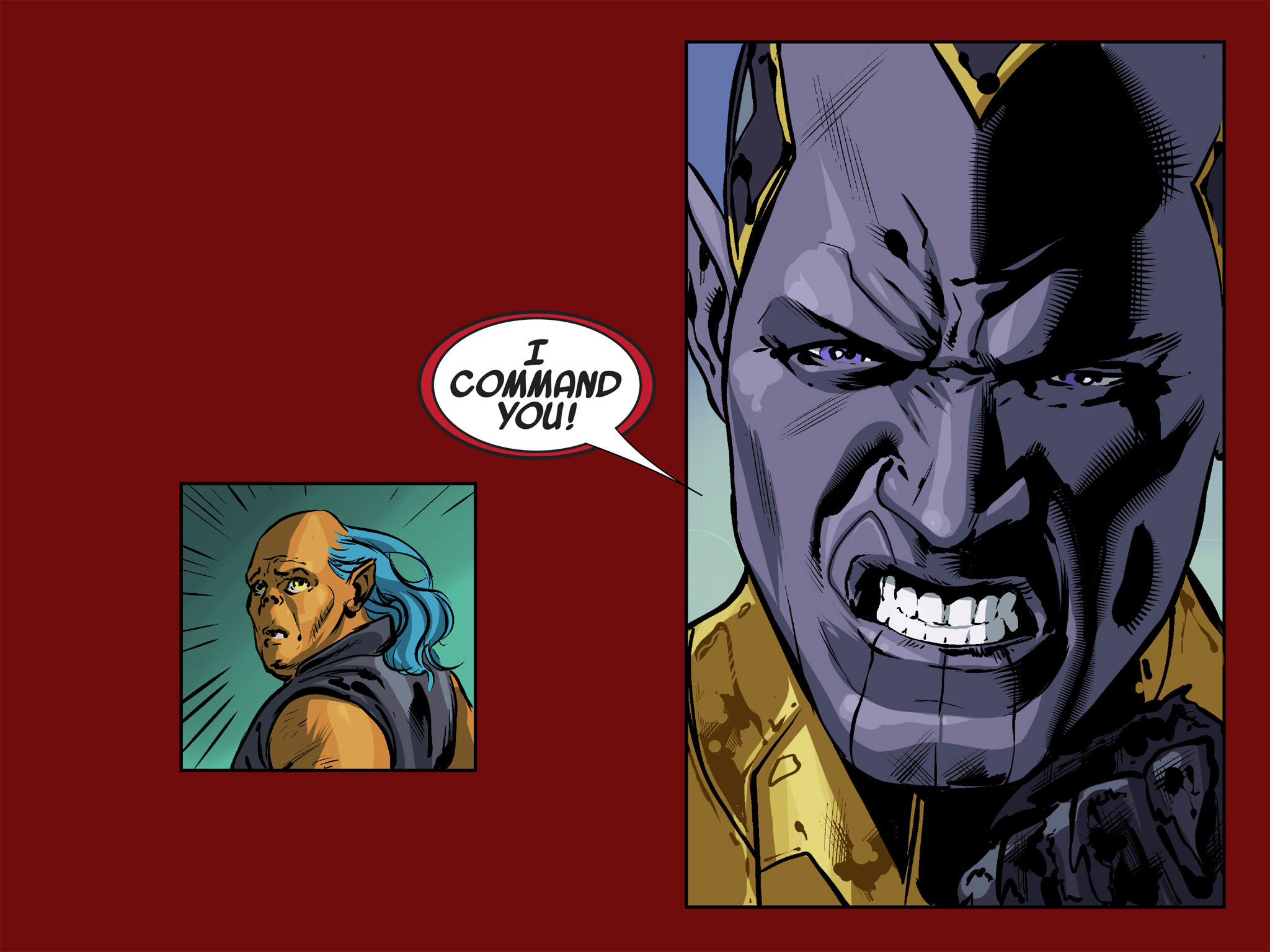 Read online Thanos: A God Up There Listening comic -  Issue # TPB - 104