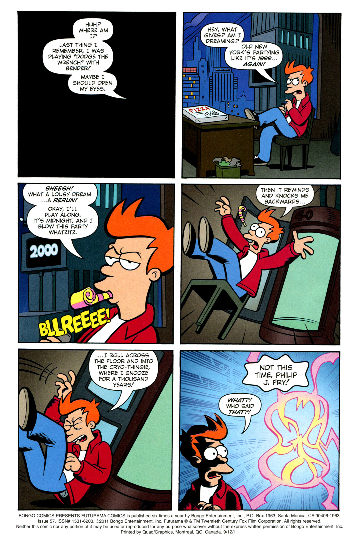Read online Futurama Comics comic -  Issue #57 - 2