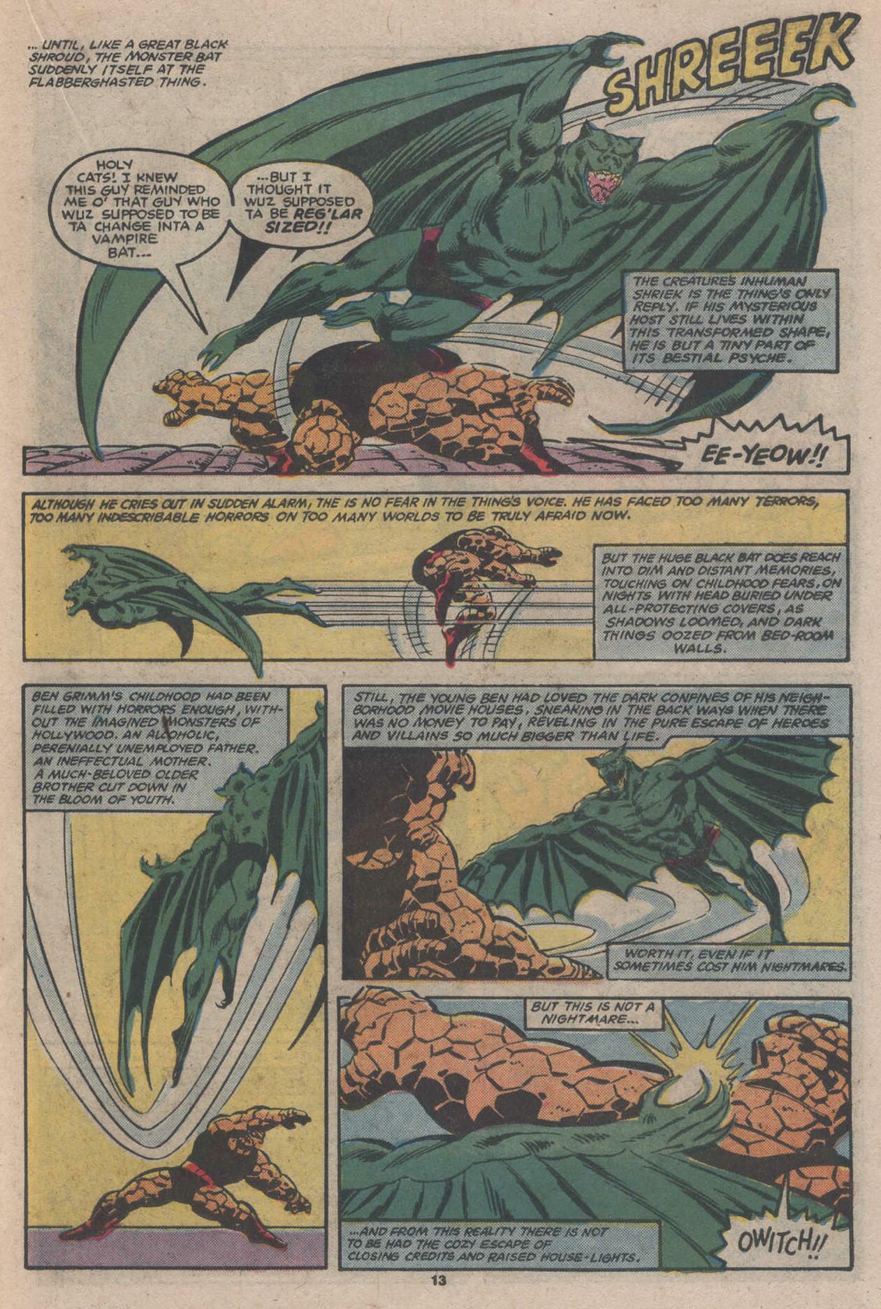 Read online The Thing comic -  Issue #19 - 19