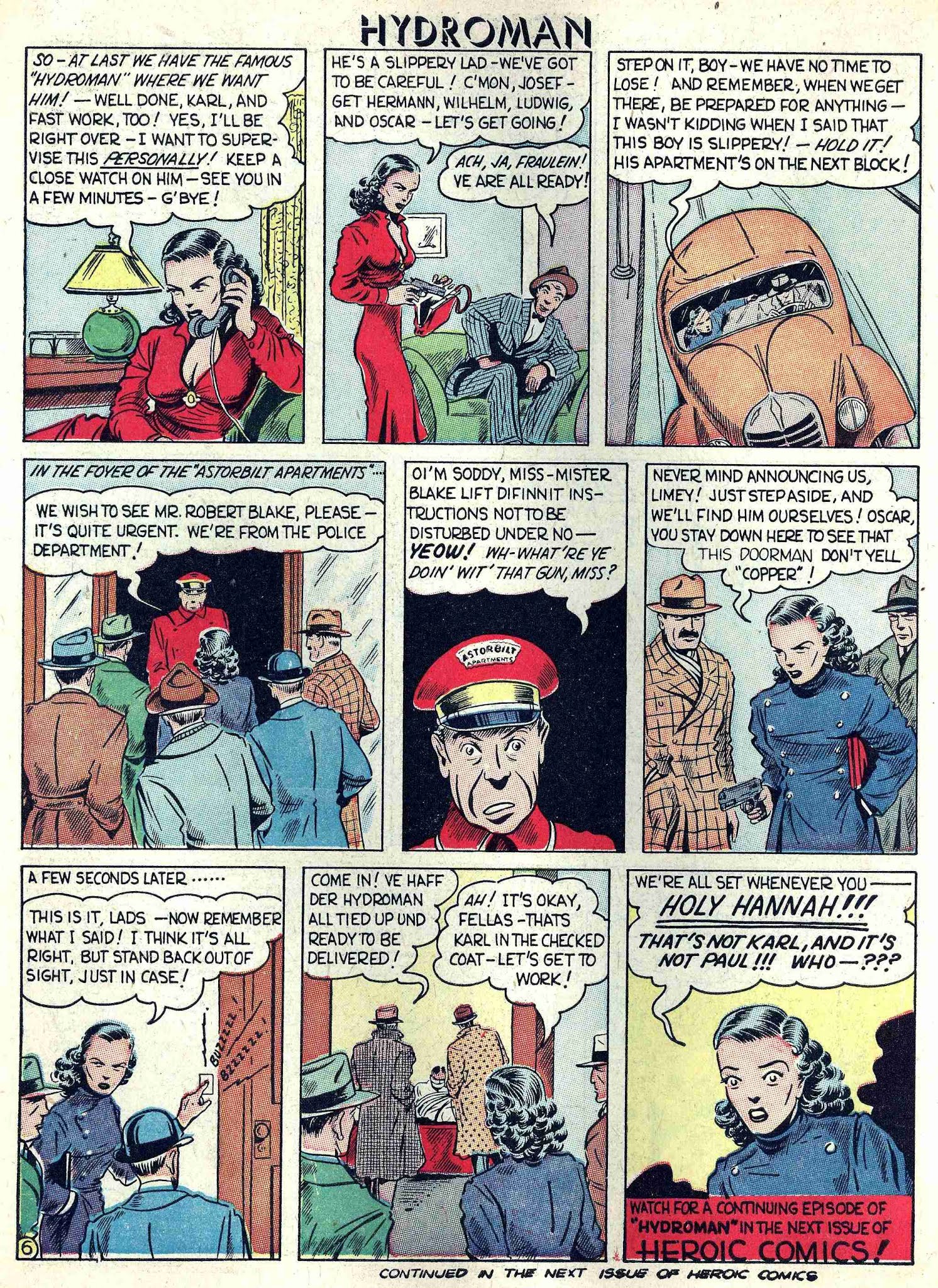 Read online Reg'lar Fellers Heroic Comics comic -  Issue #8 - 8