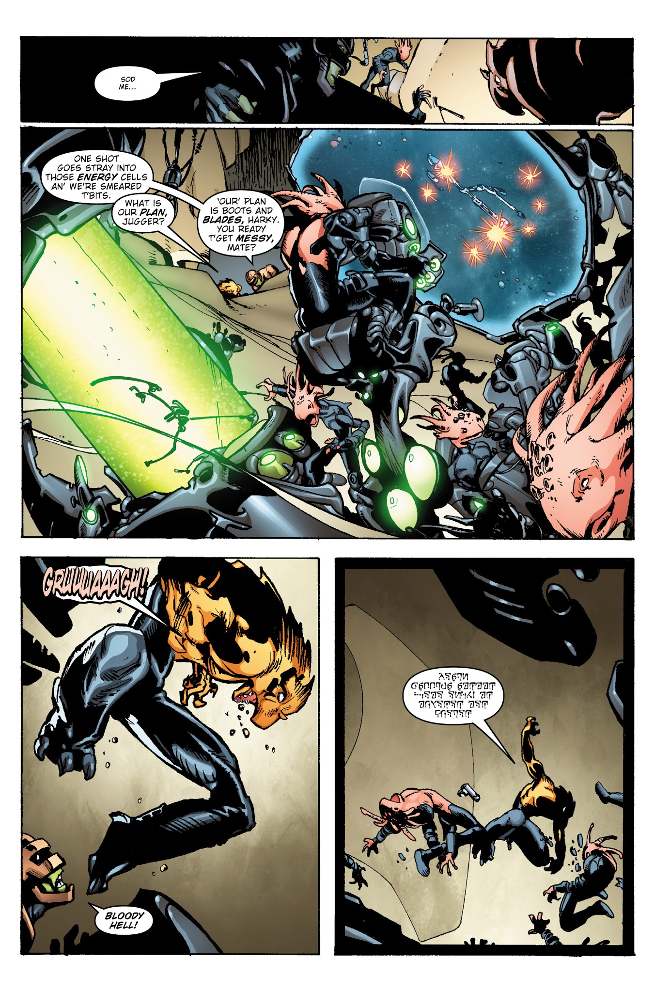 Read online Alien Legion: Uncivil War comic -  Issue # TPB - 47